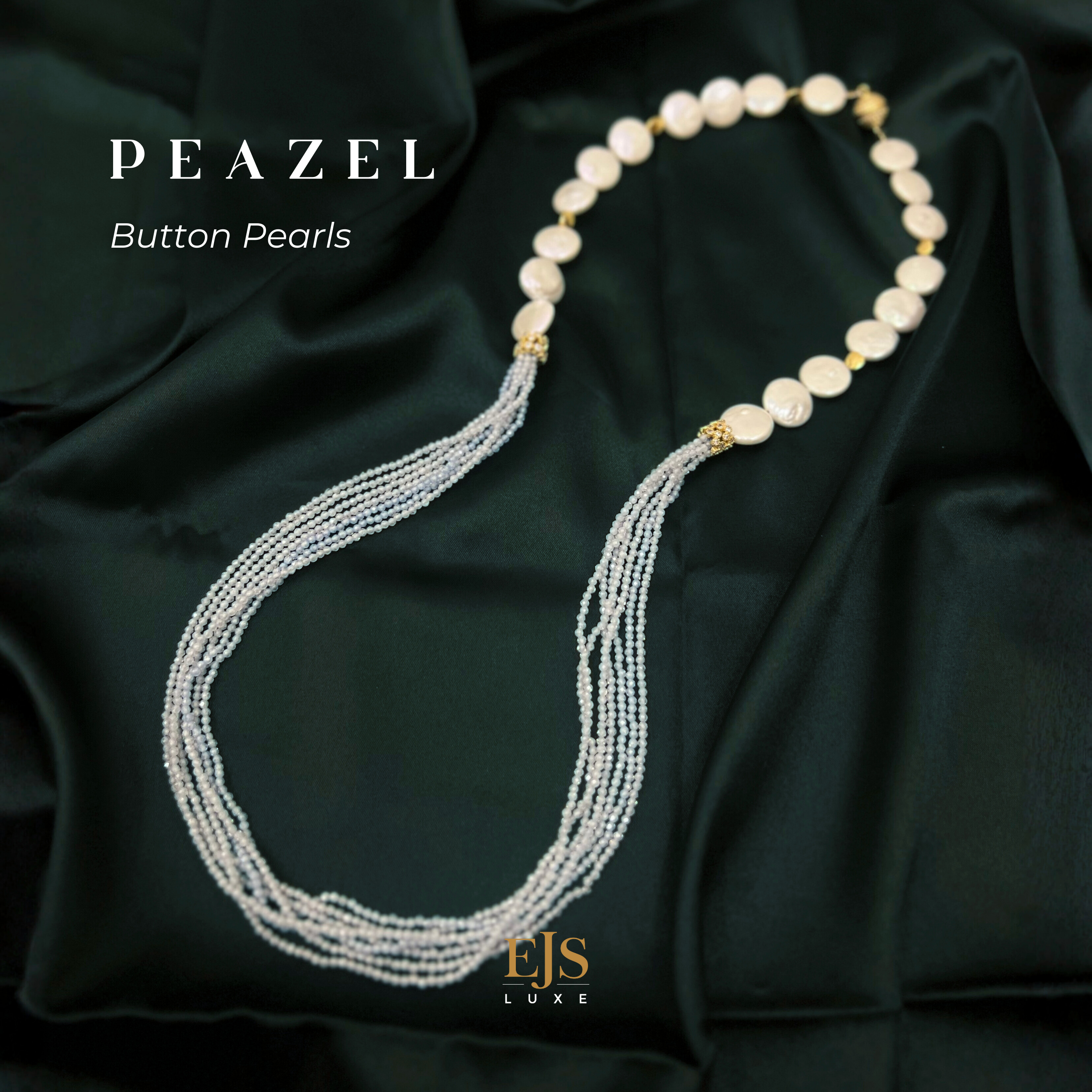 Peazel Button Shell Pearl Luxe Workshop
