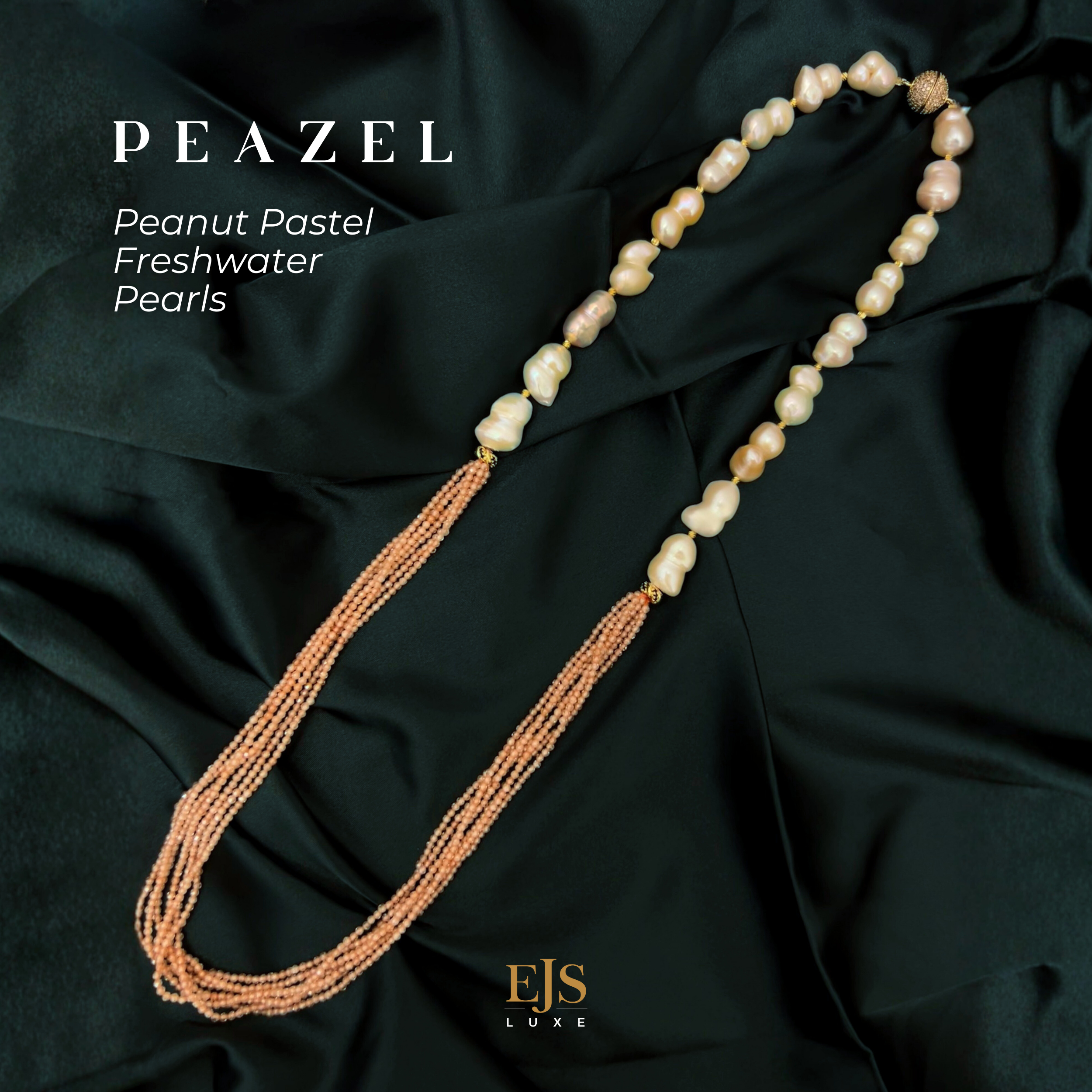 Peazel Pastel Peanut Freshwater Pearl Luxe Workshop