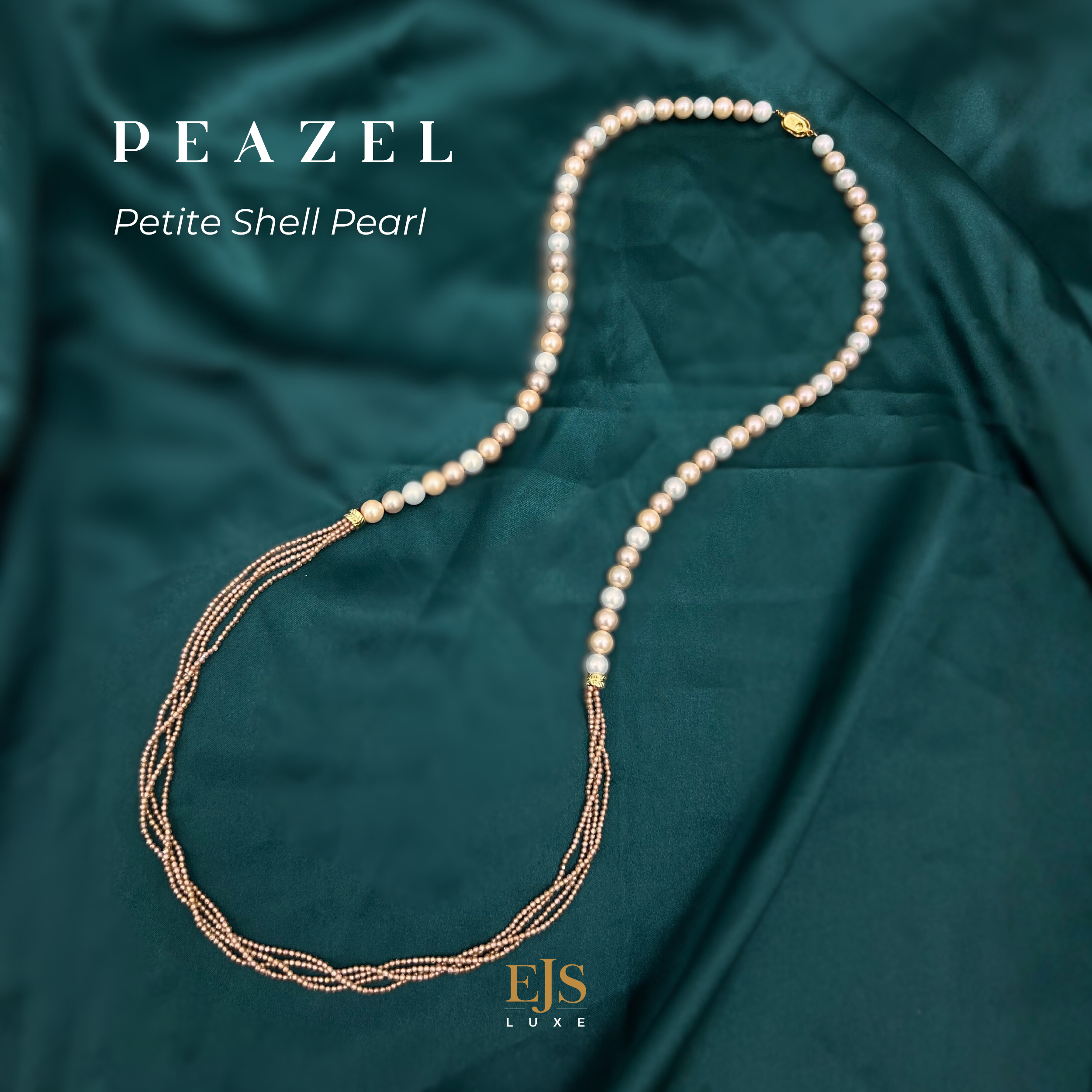 Petite Peazel Pastel Shell Pearl Luxe Workshop