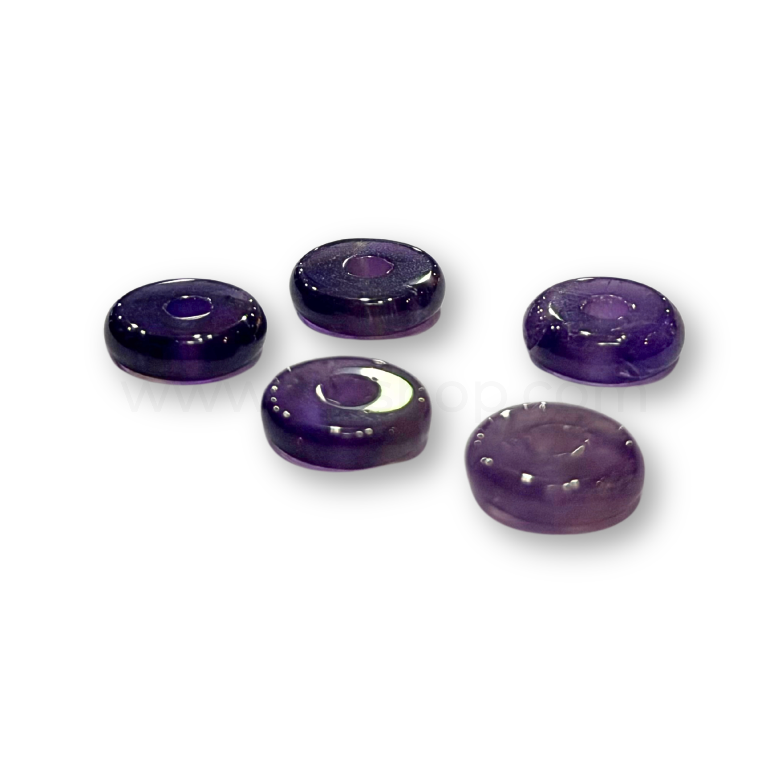 Disc Amethyst 12mm