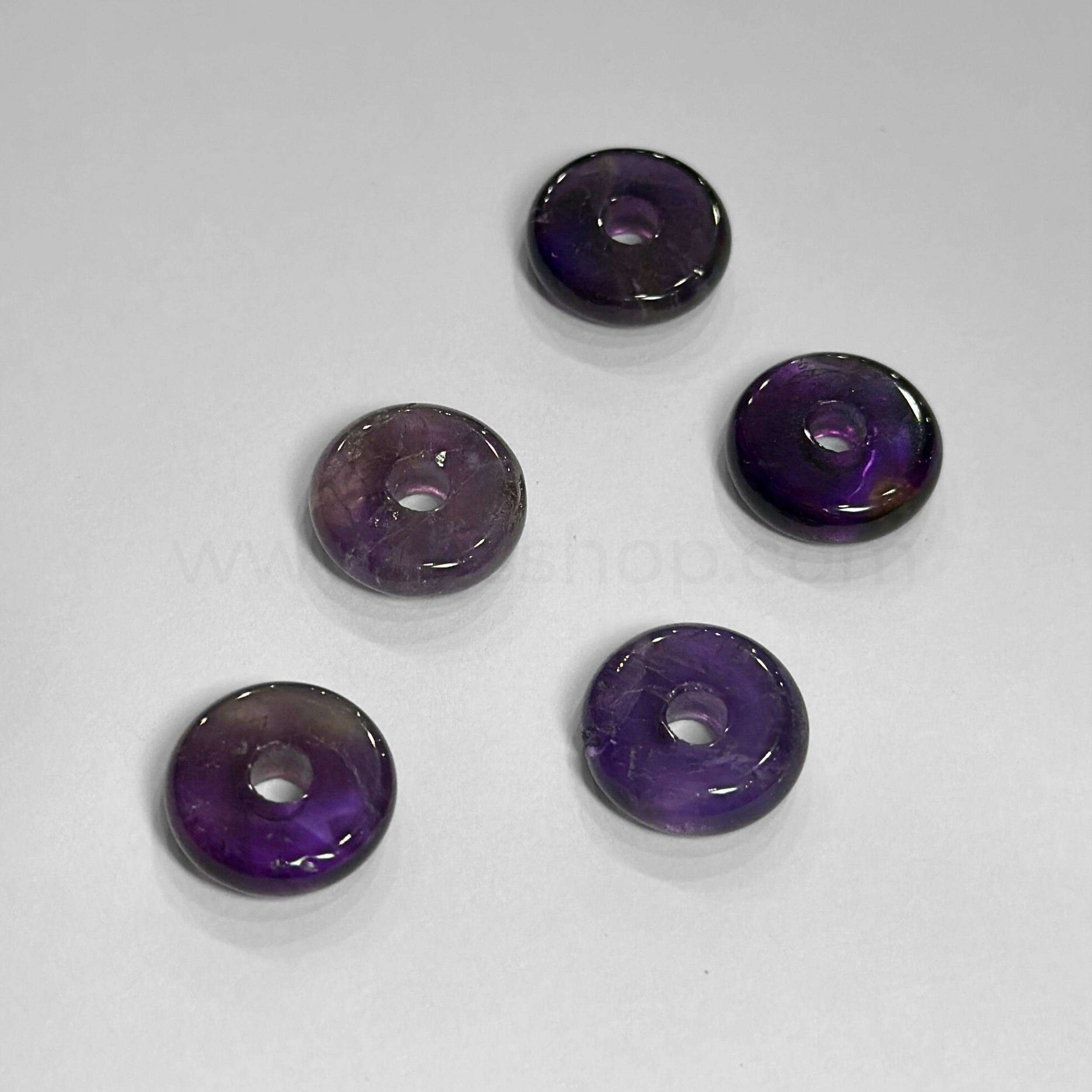 Disc Amethyst 12mm