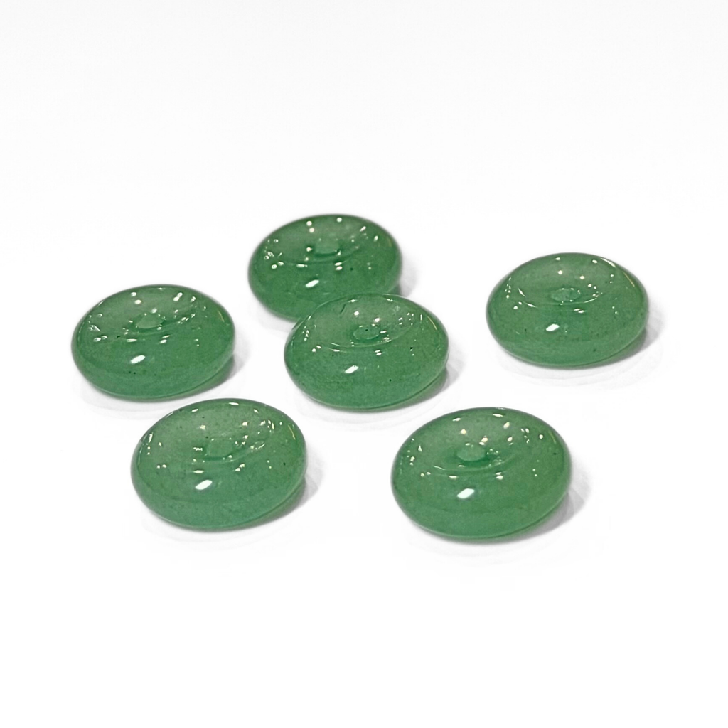 Disc Green Aventurine 12mm