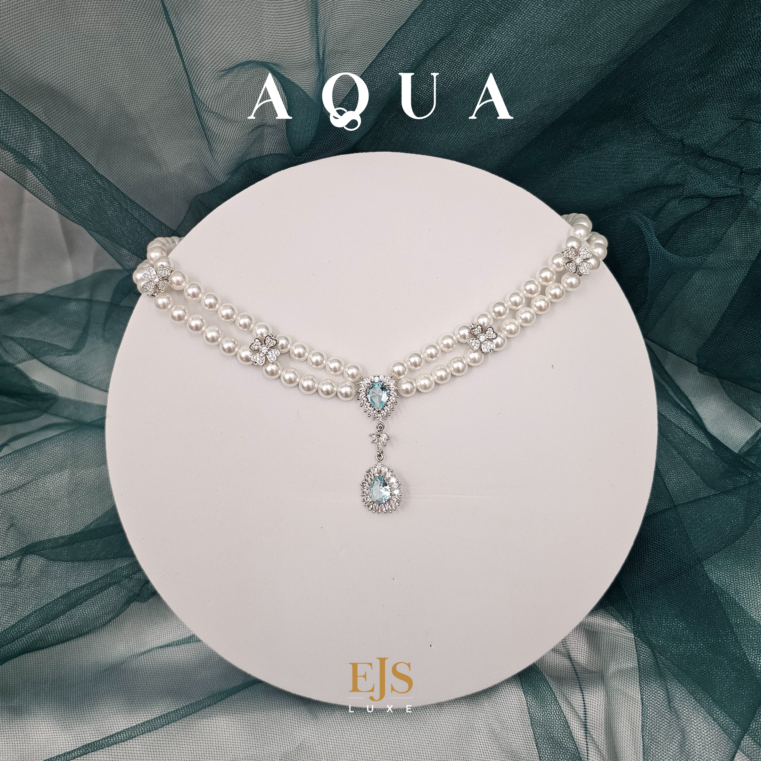 Aqua Shell Pearl Luxe Workshop