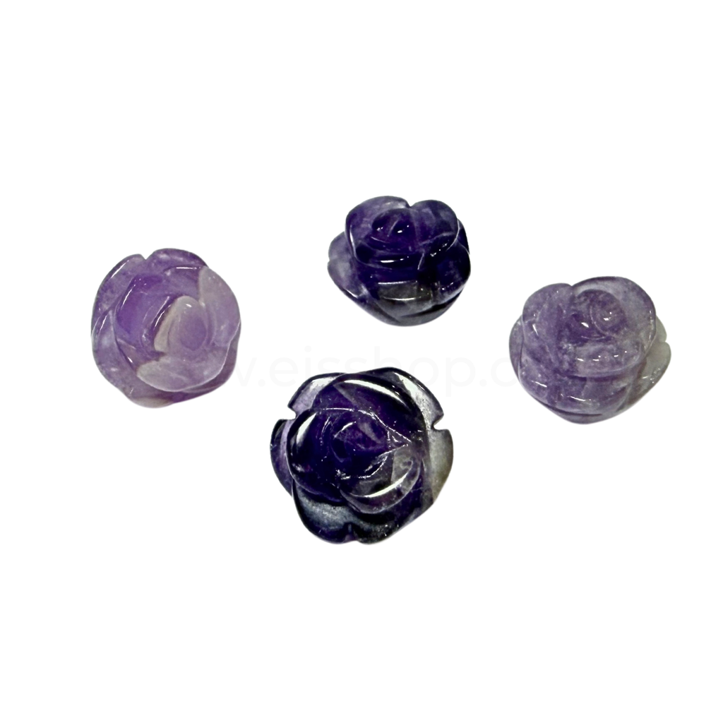 3D Rose Amethyst