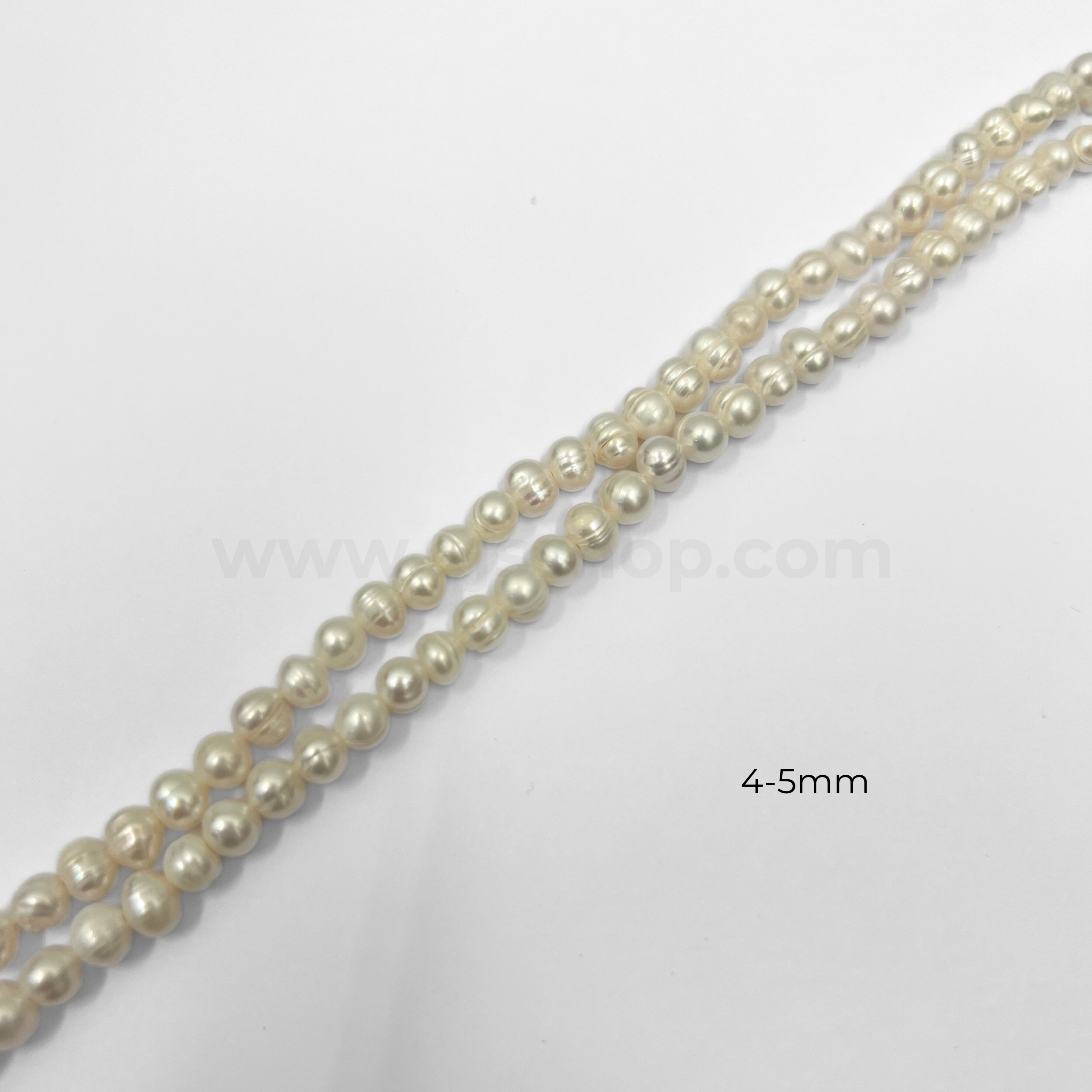 White Round Freshwater Pearl