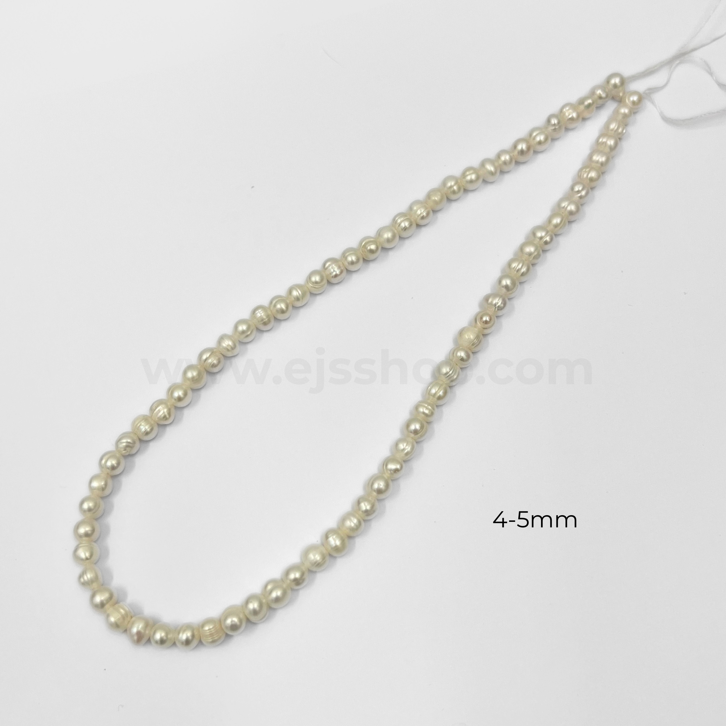 White Round Freshwater Pearl