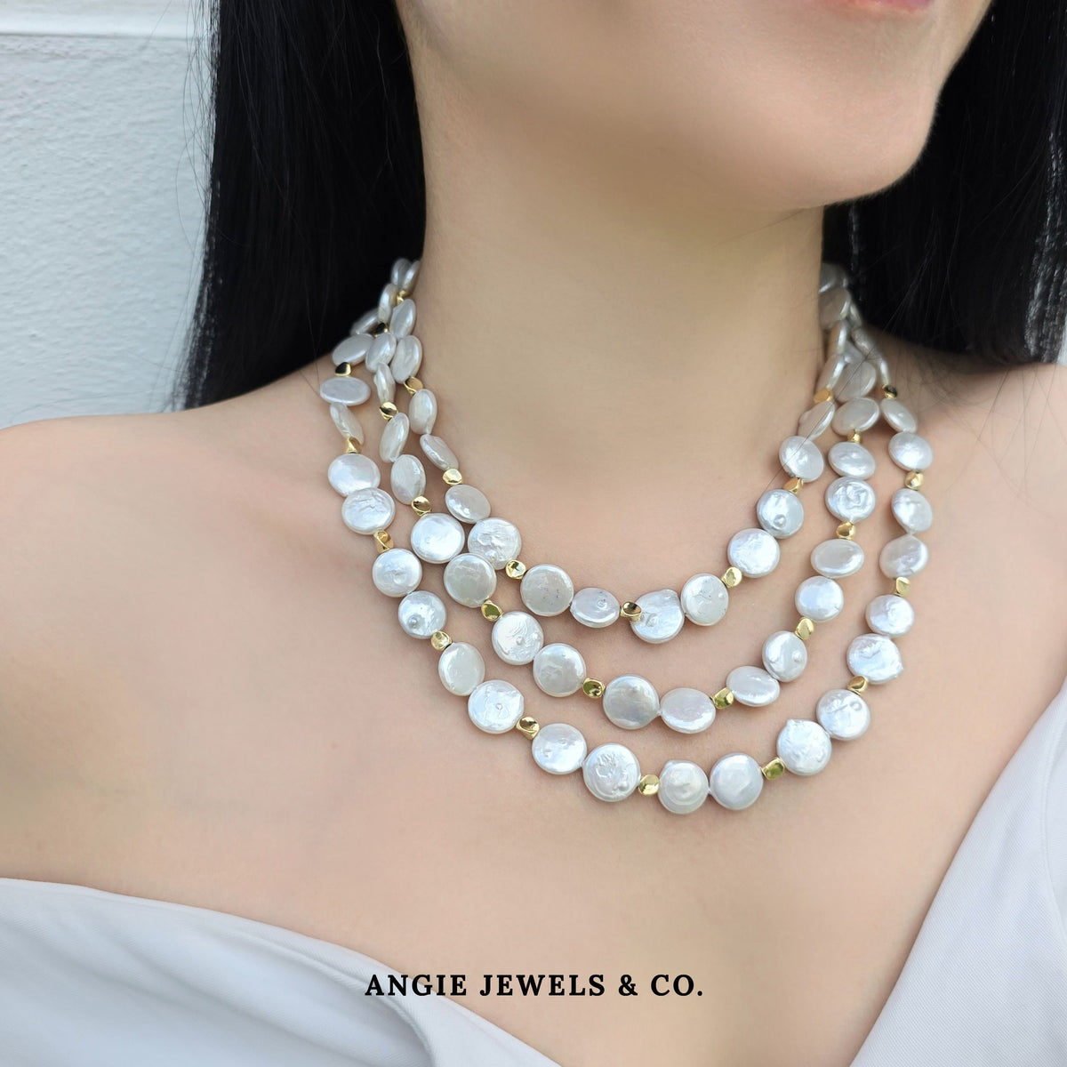 Calla Necklace 3 Layers
