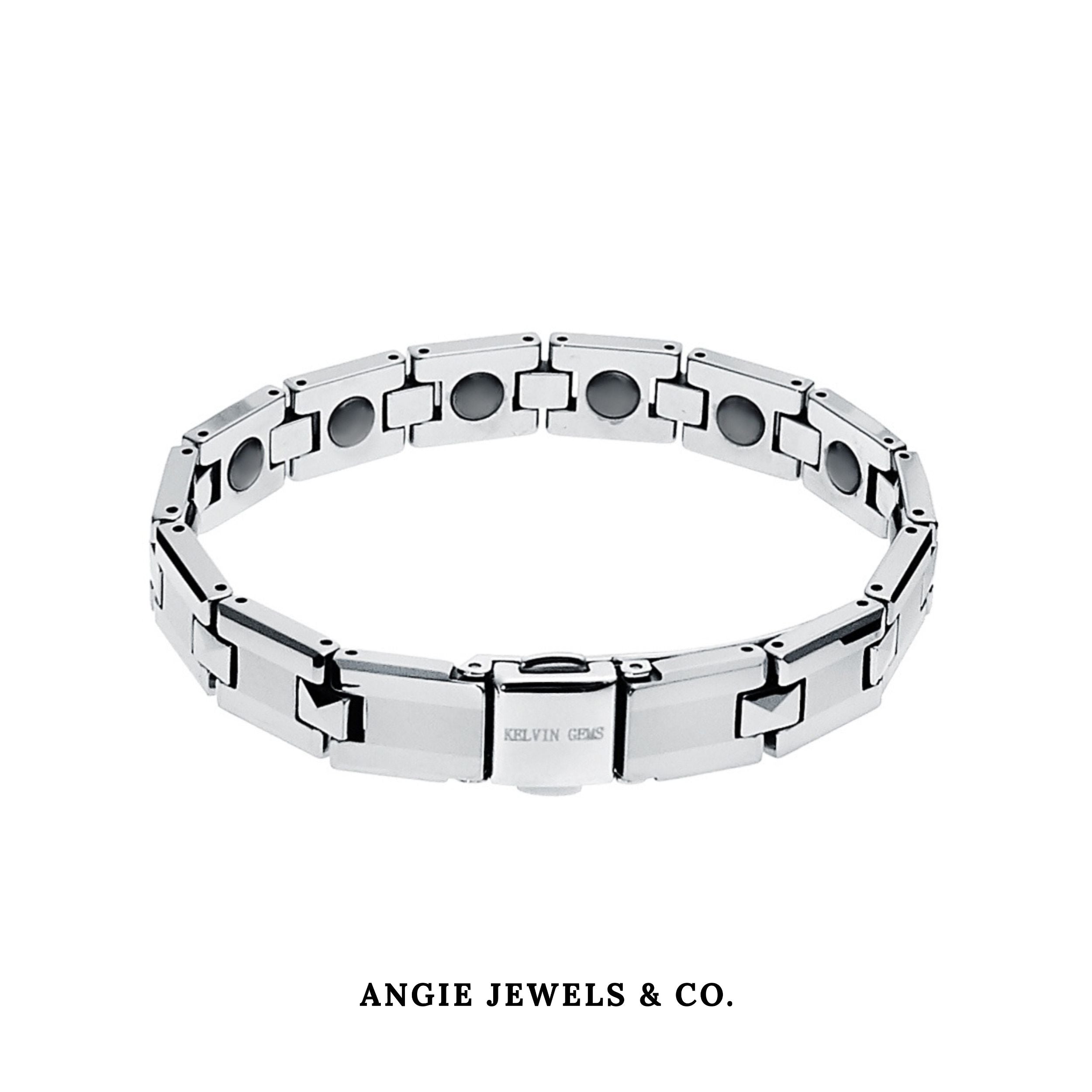 Tungsten Urban Link Bracelet