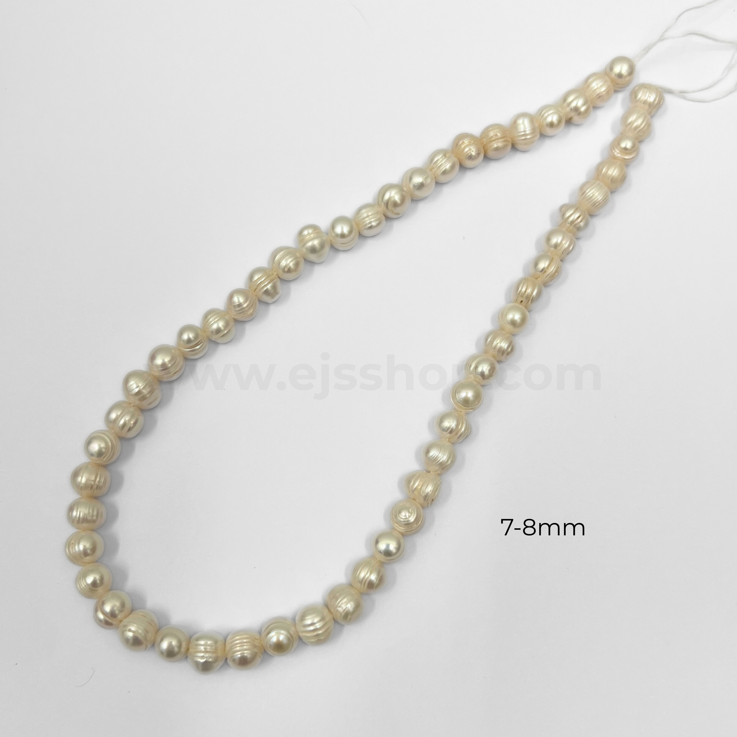 White Round Freshwater Pearl