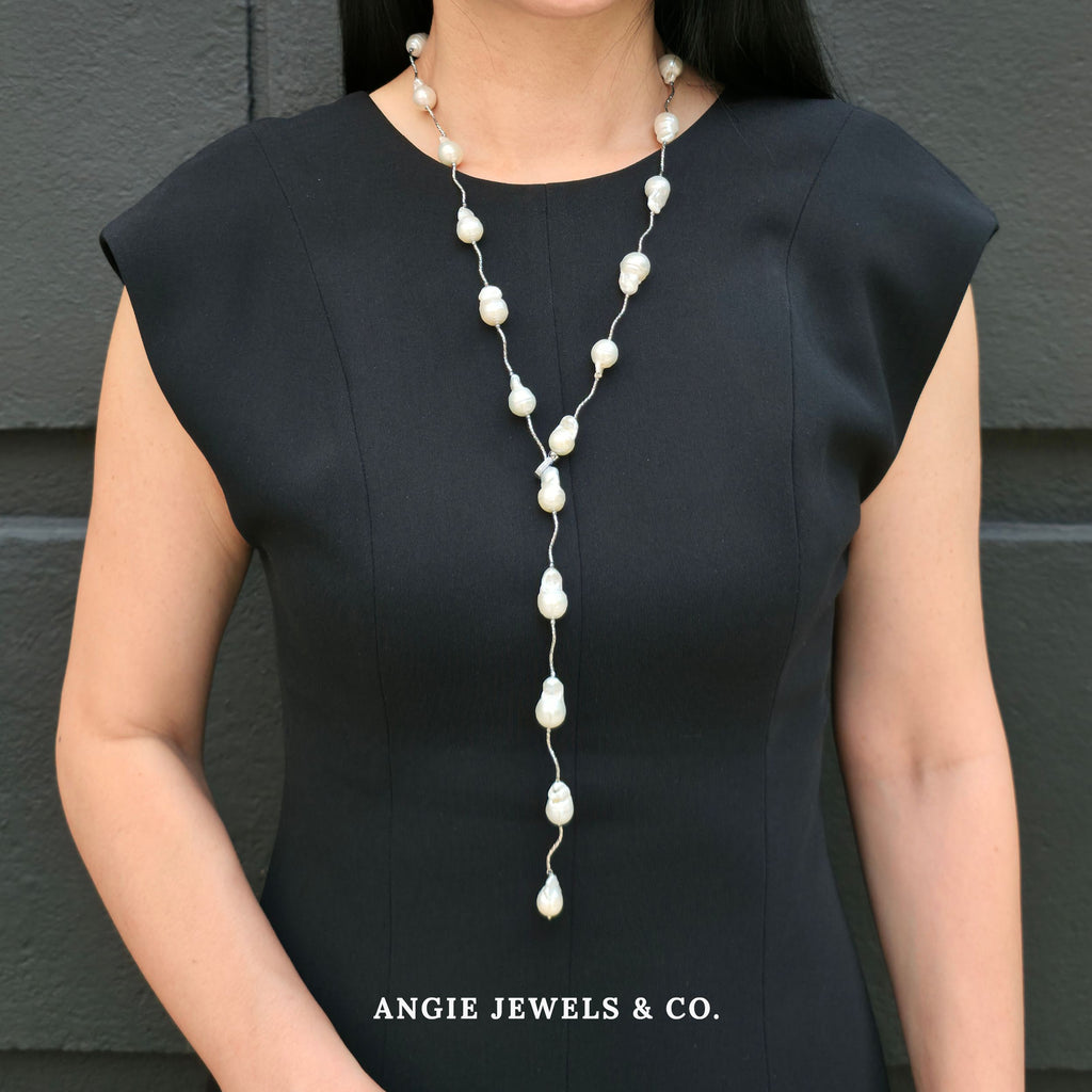 Ivy Baroque Freshwater Pearl Necklace