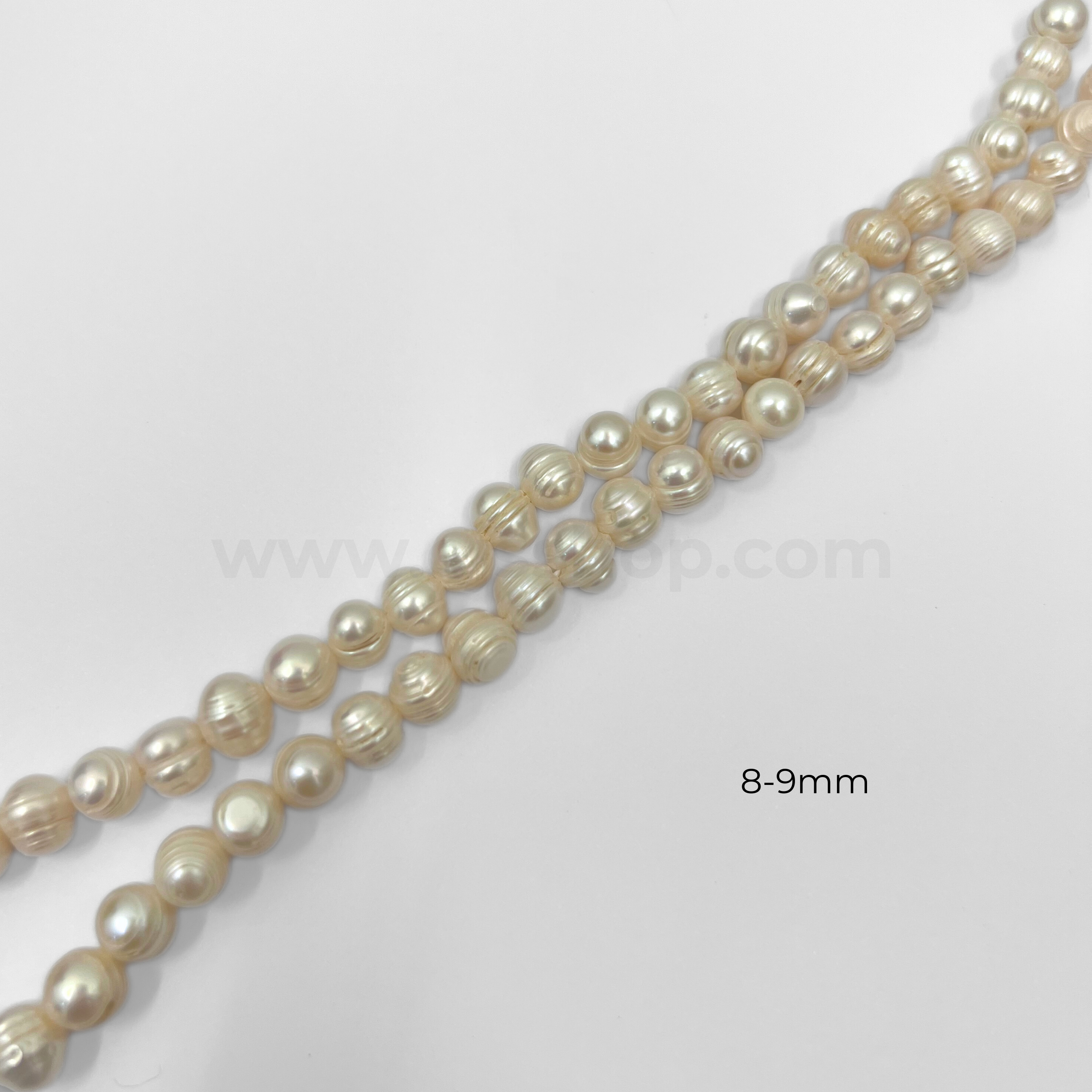 White Round Freshwater Pearl