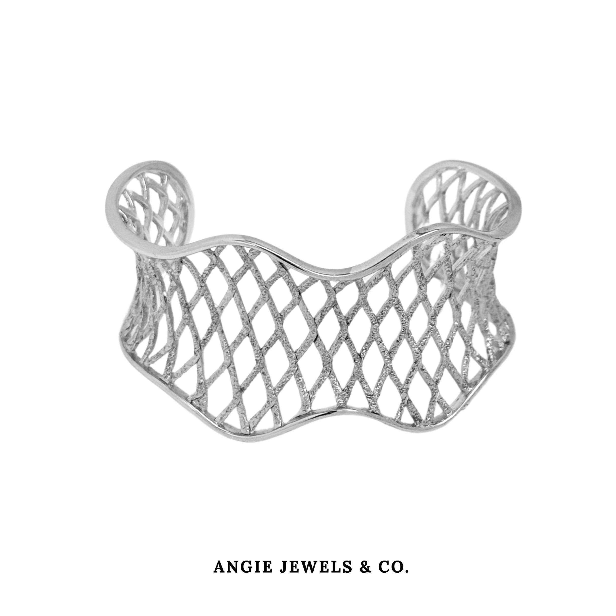 Silver Aeris Bangle