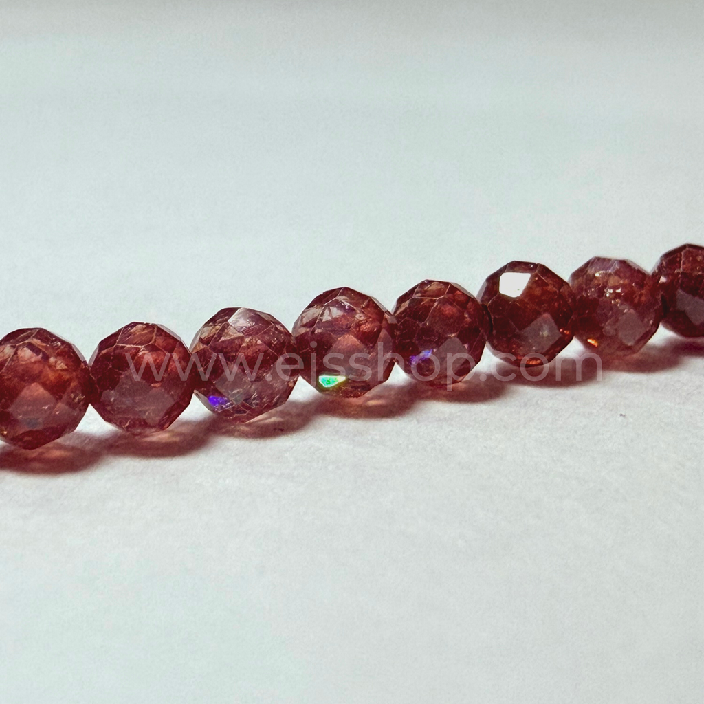 Zircon Ruby Red 3mm