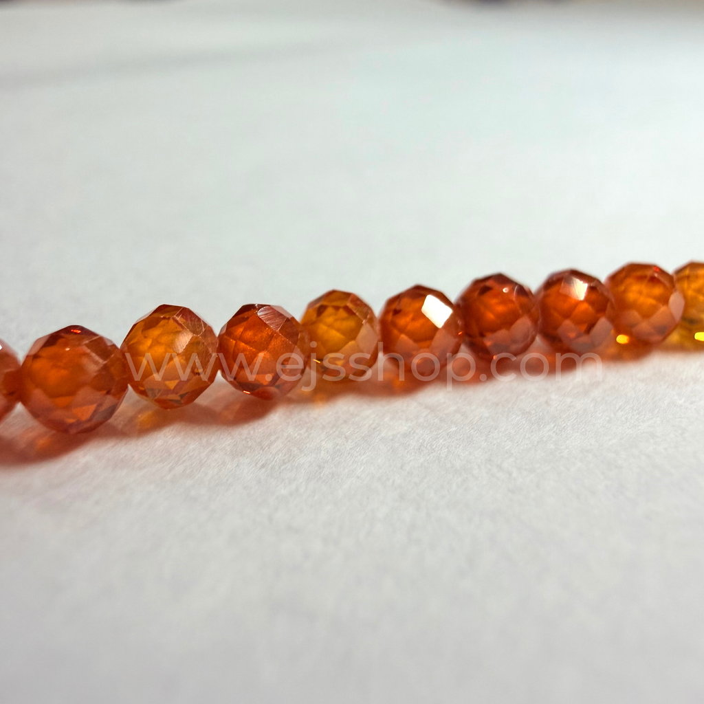 Zircon Dark Orange 3mm