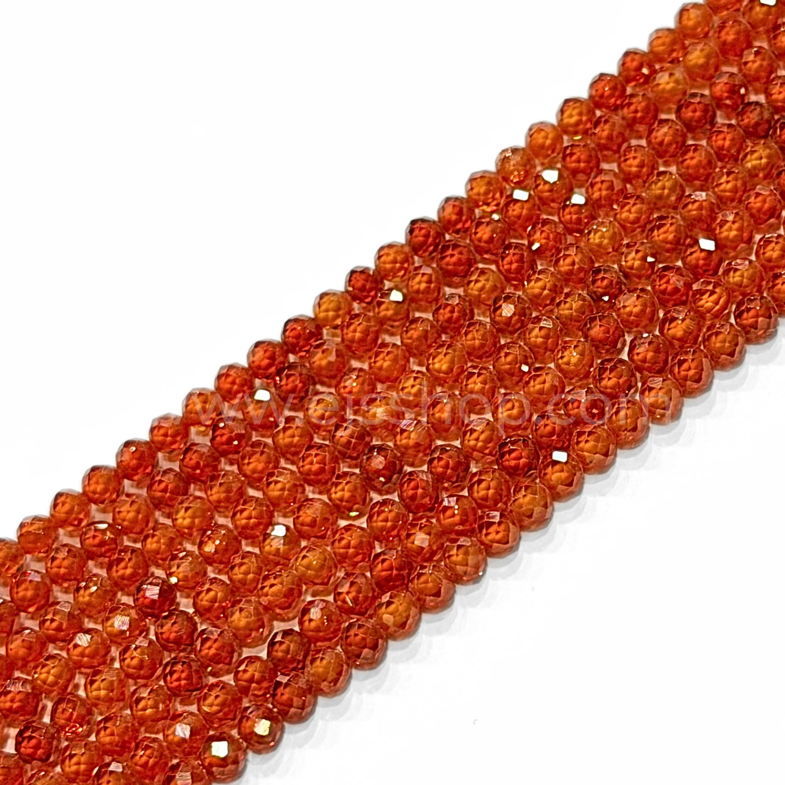 Zircon Dark Orange 3mm
