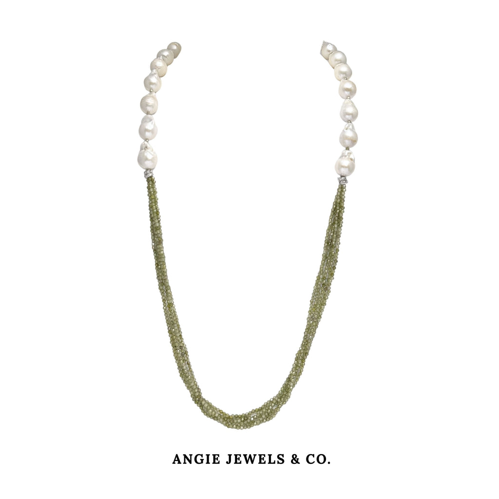 Peazel Baroque Freshwater Pearl Necklace