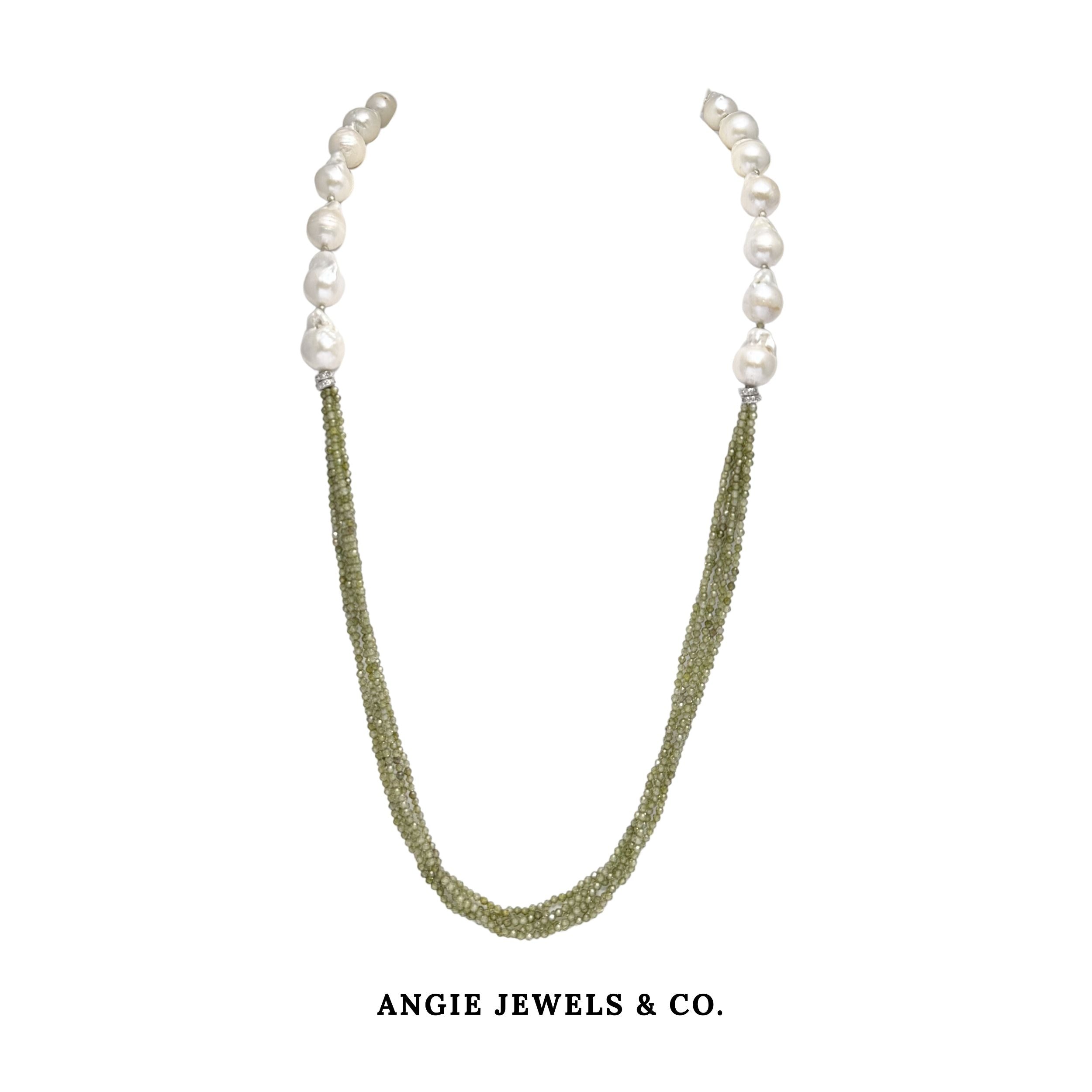 Peazel Baroque Freshwater Pearl Necklace