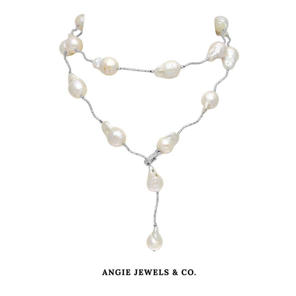 Ivy Baroque Freshwater Pearl Necklace