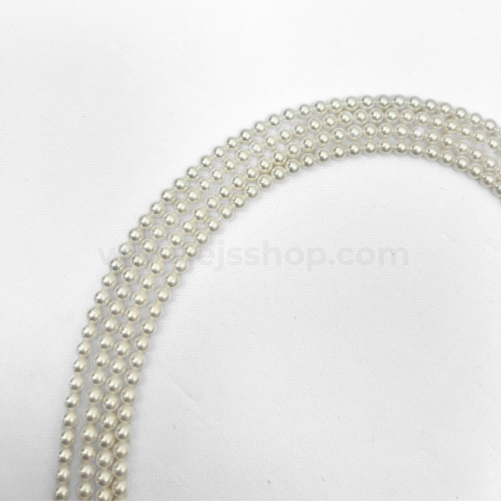 AK White 4.5mm Freshwater Pearls