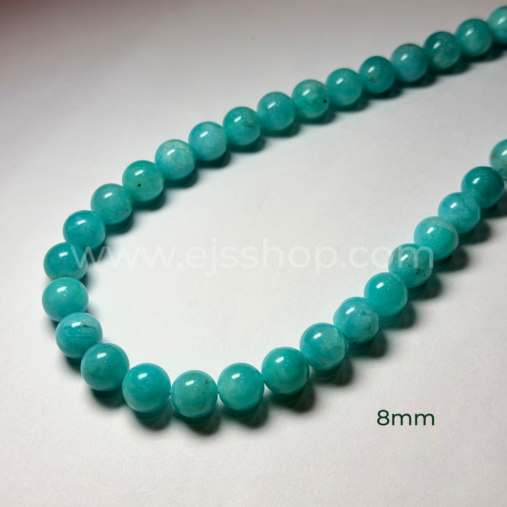 Round Amazonite - 8mm, 10mm