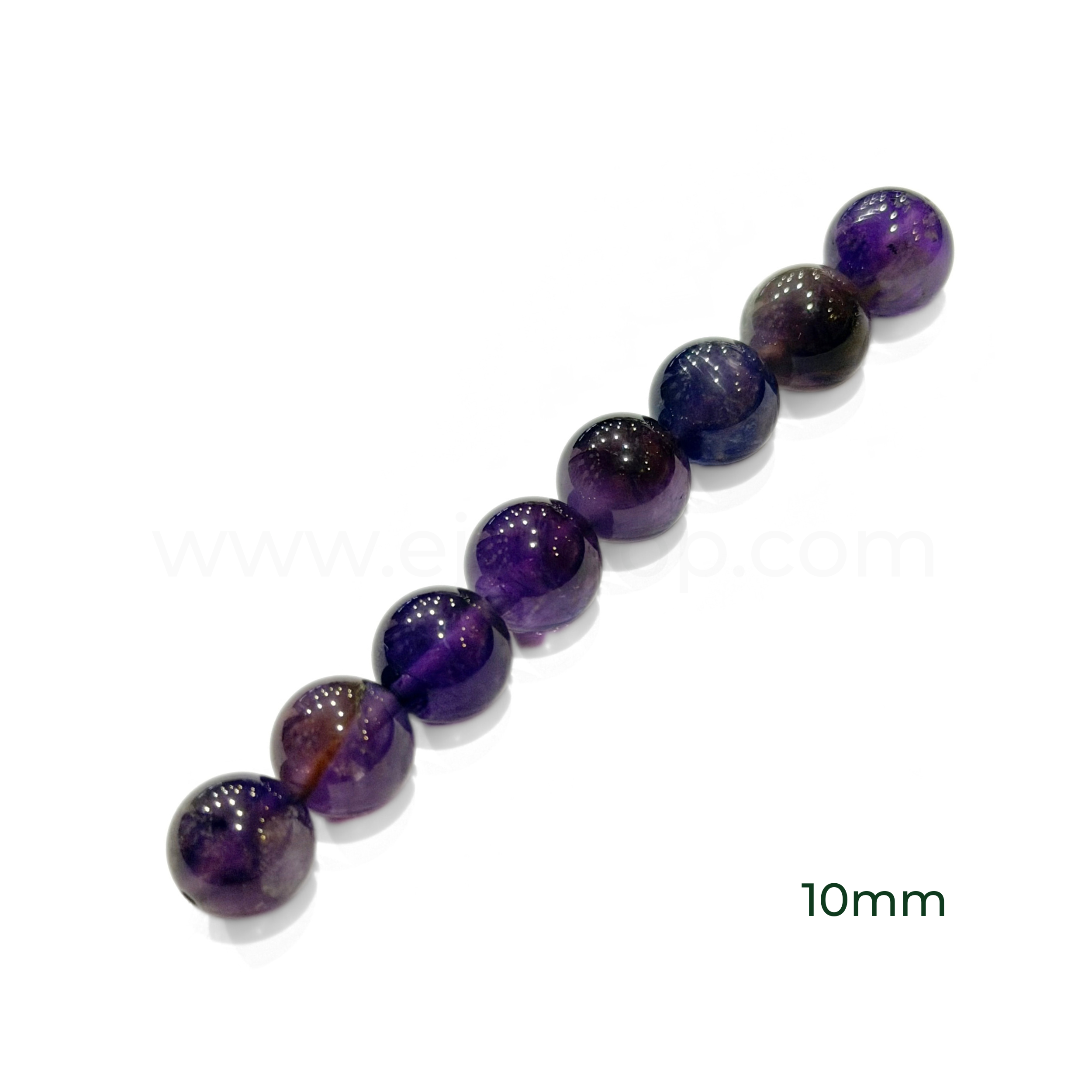 Round Amethyst 6mm, 8mm, 10mm