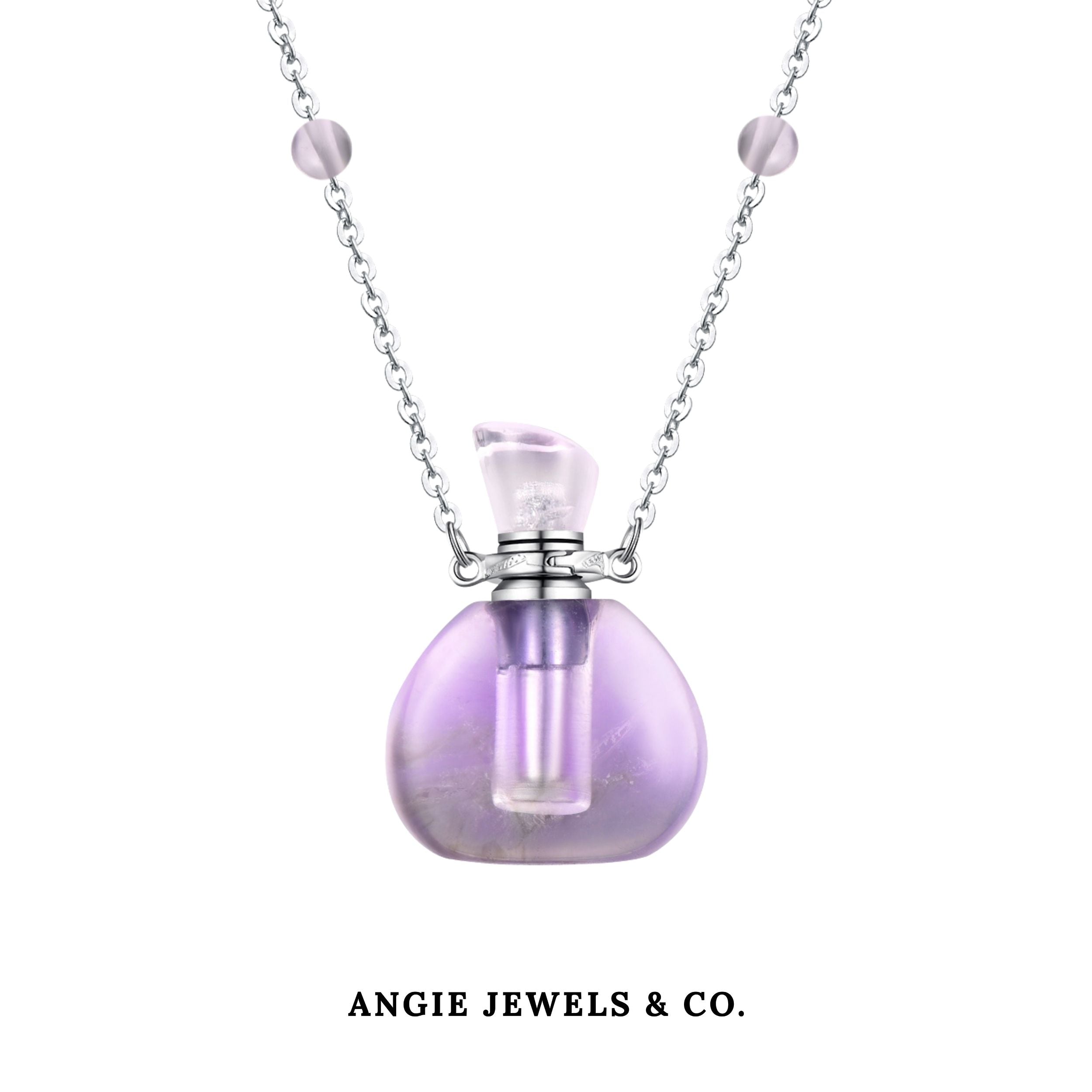 Amethyst Pendant Necklace
