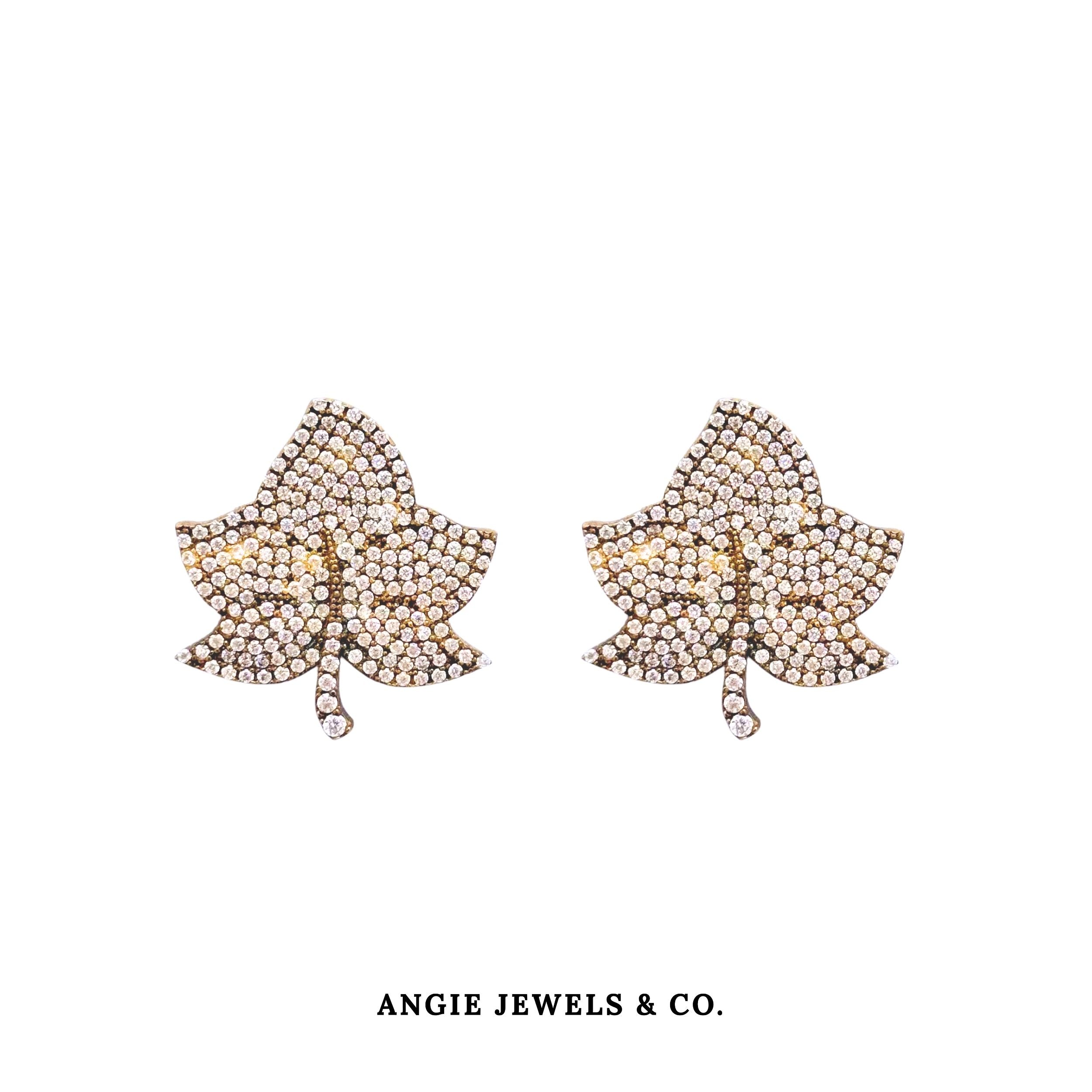maple leaves

Autumn Leaves Golden Sterling Silver Earrings