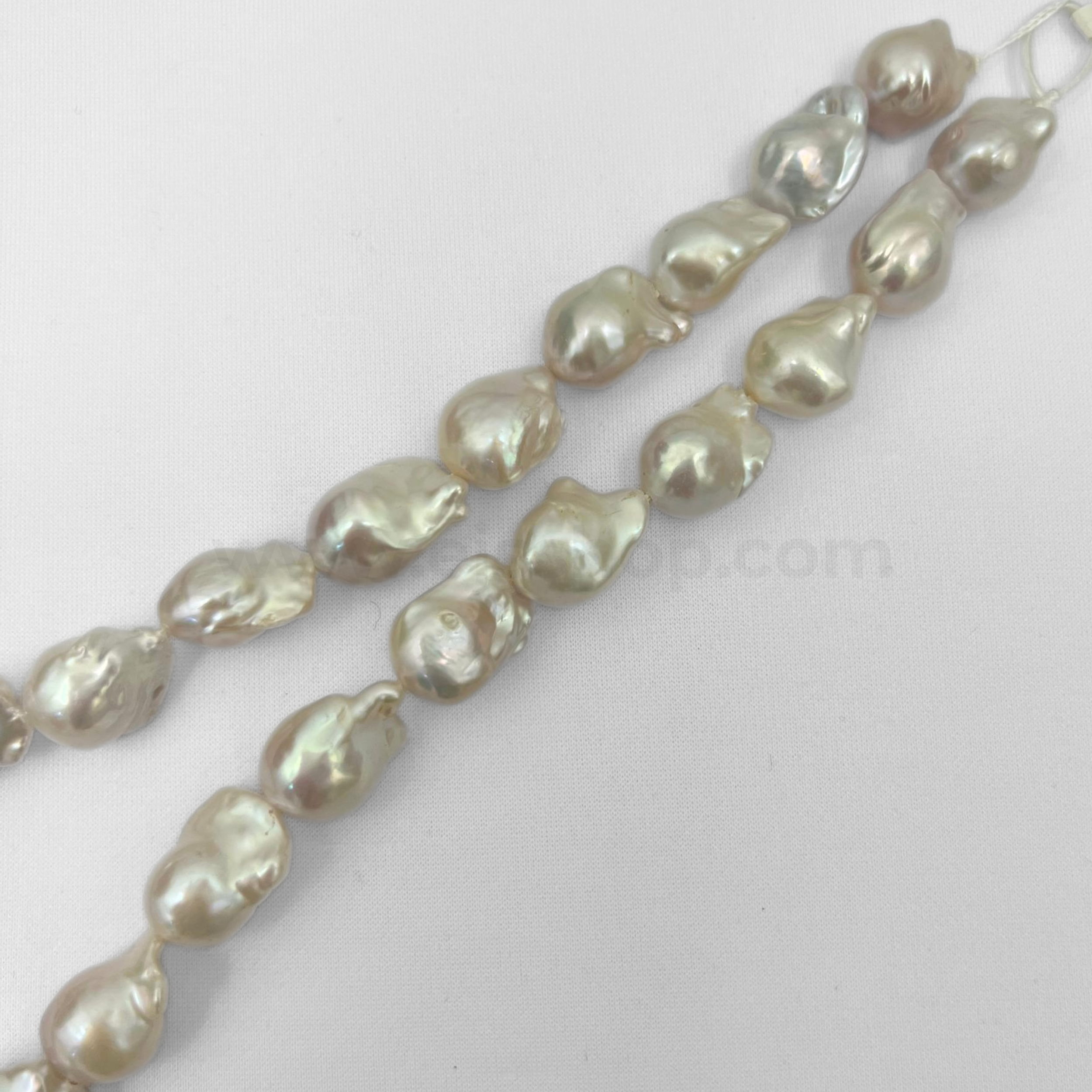 Baroque White 13mm Grade AA Freshwater Pearls