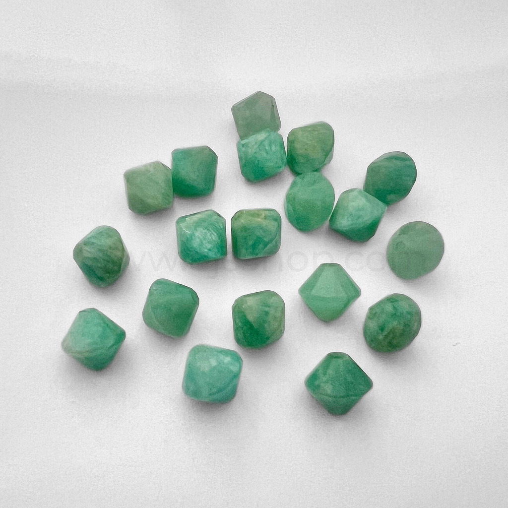 Bicone Amazonite 6mm