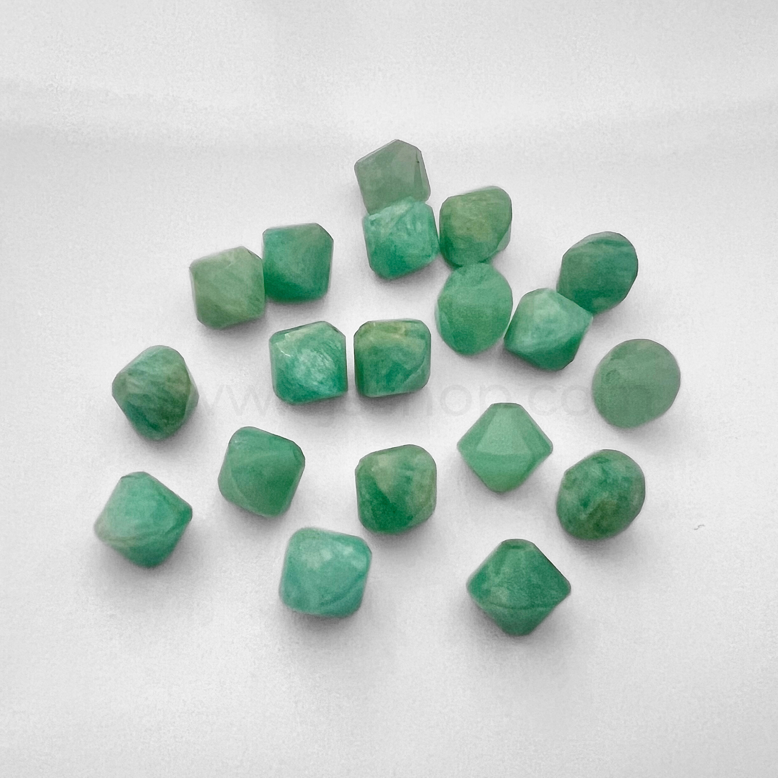 Bicone Amazonite 6mm