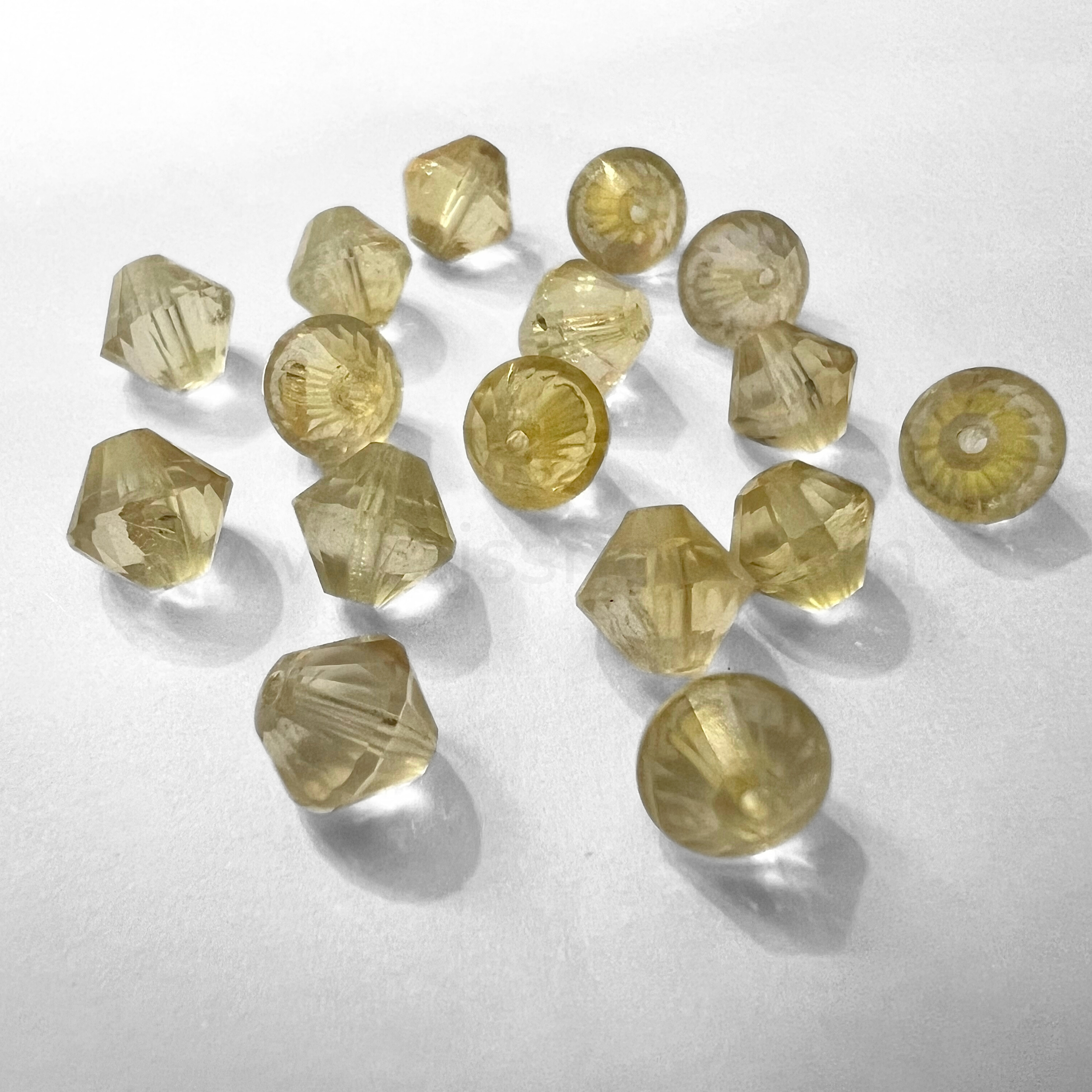 Bicone Citrine 6mm