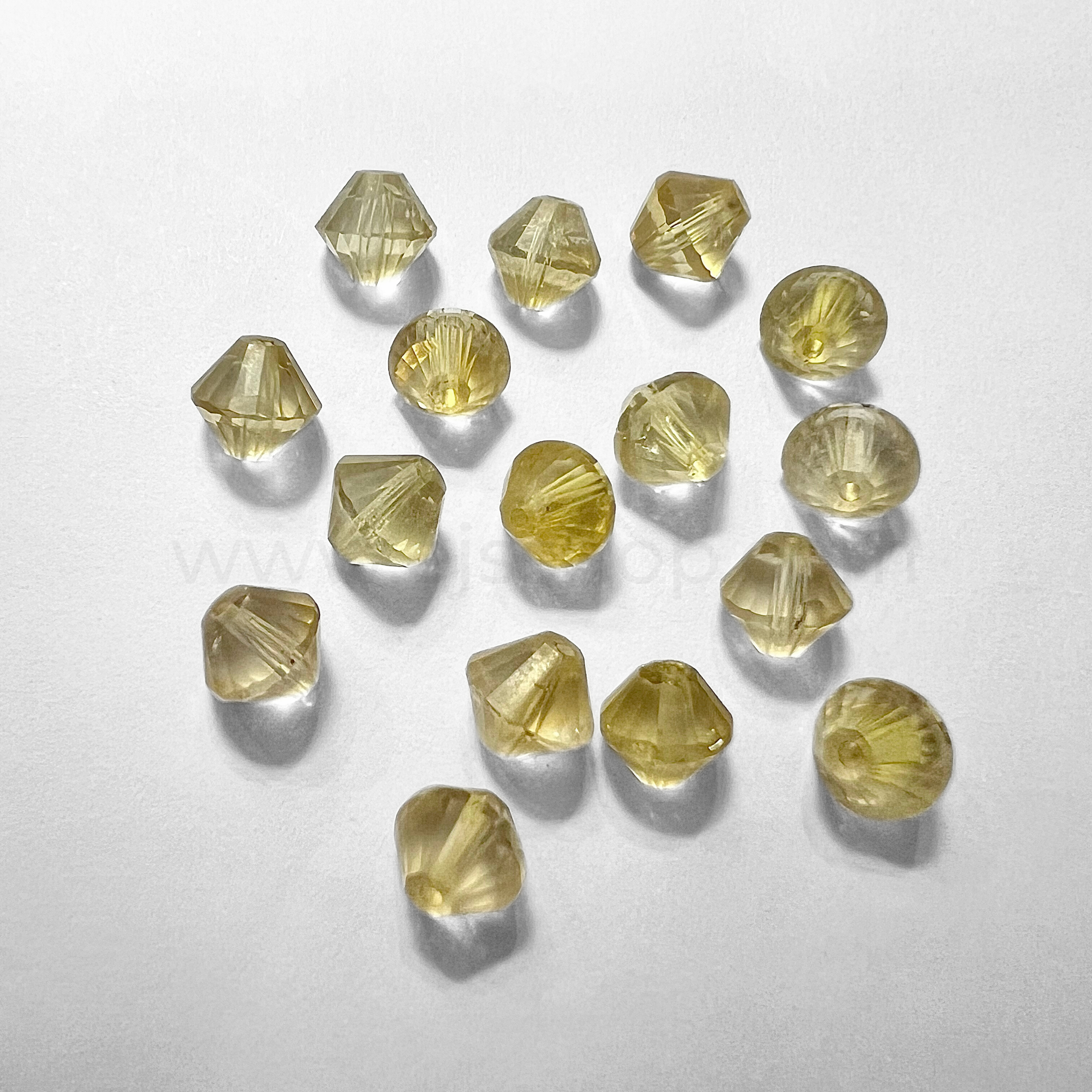 Bicone Citrine 6mm