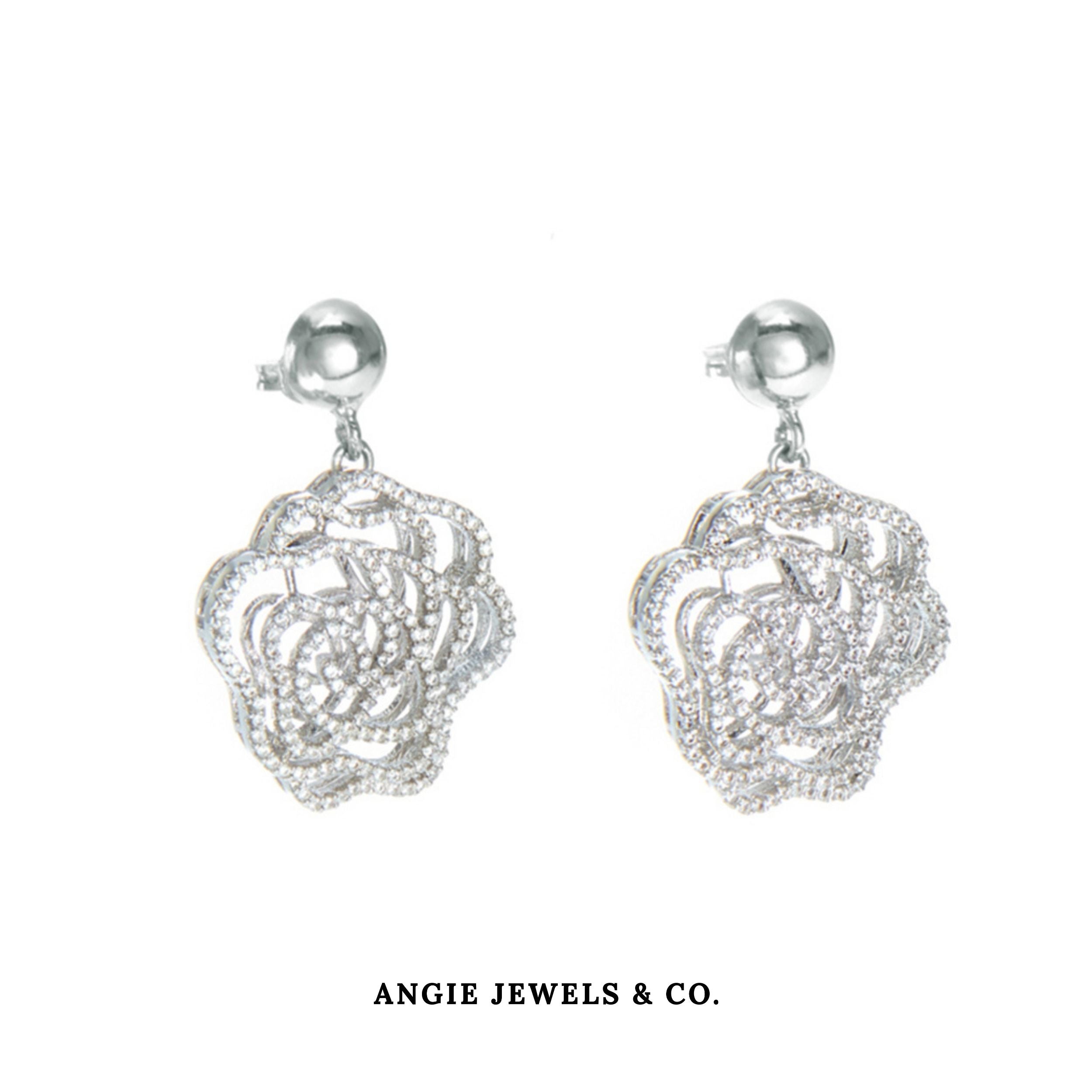 Charming Rose Earrings