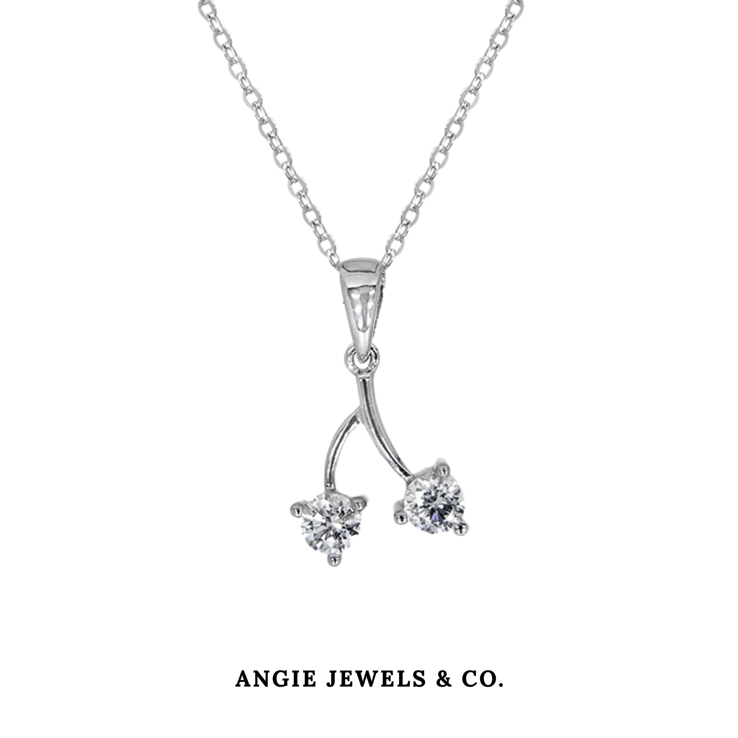 Cherry Pendant Necklace Premium