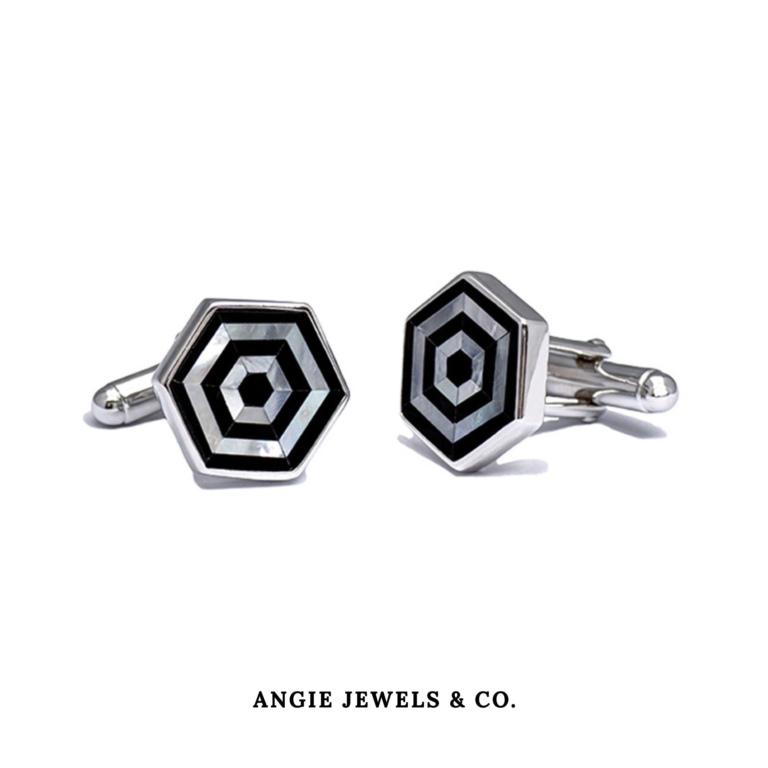 Circe For Him Sterling Silver Cufflinks
