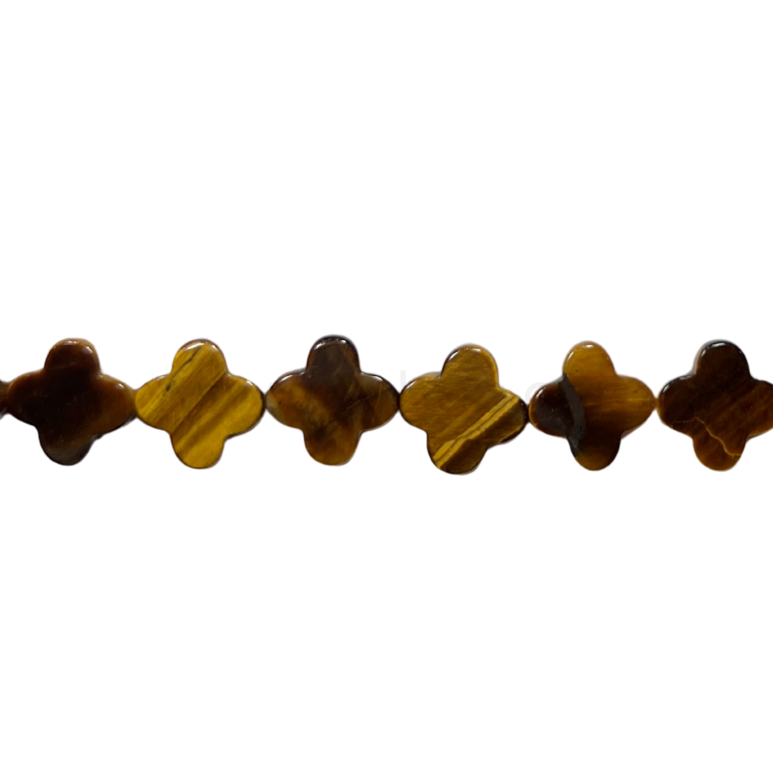 Clover Tiger Eyes 13mm