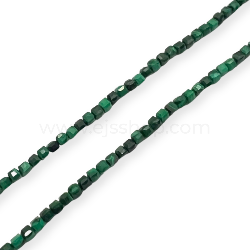 Cube Malachite 2mmx2mm