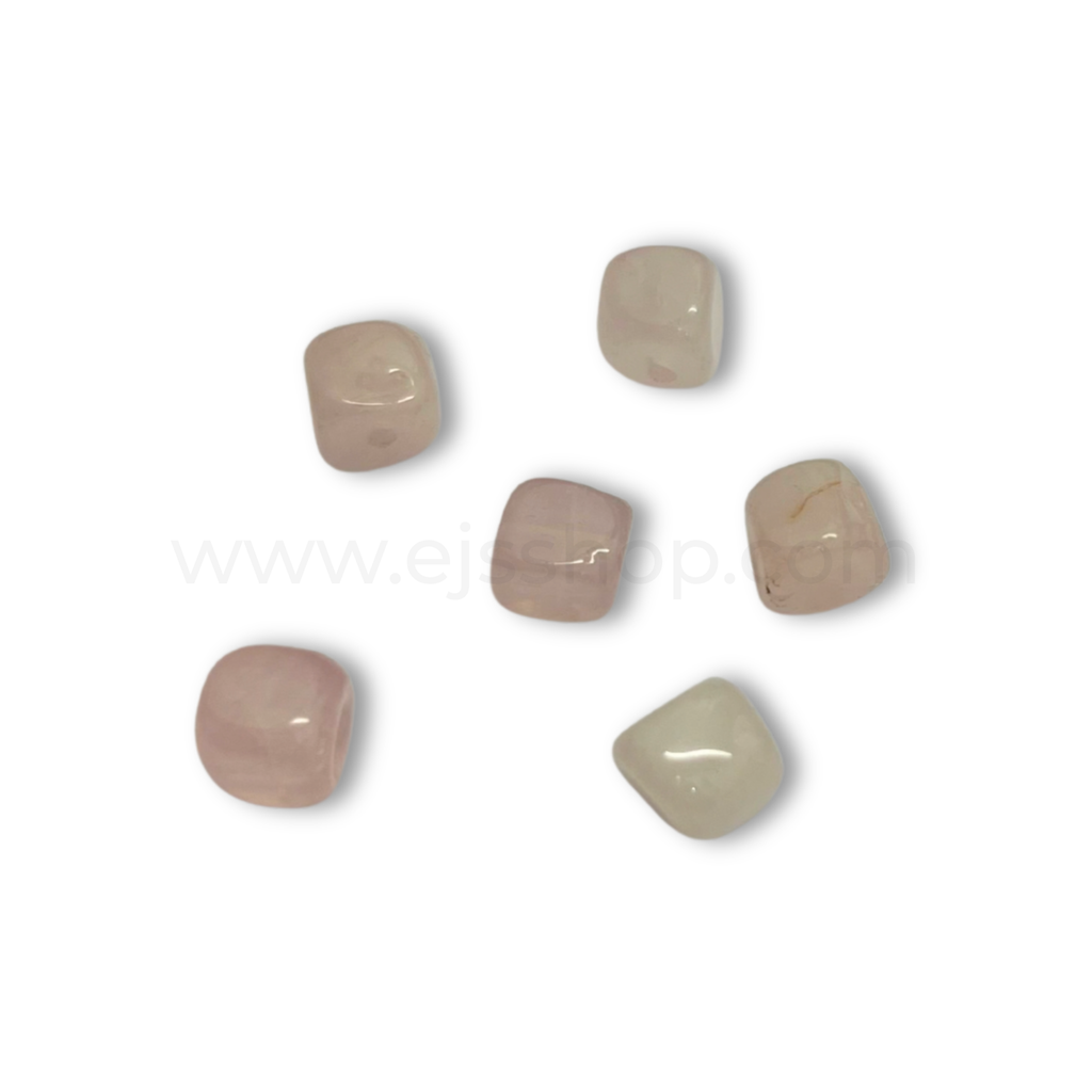 Cube Rose Quartz 6mmx6mm