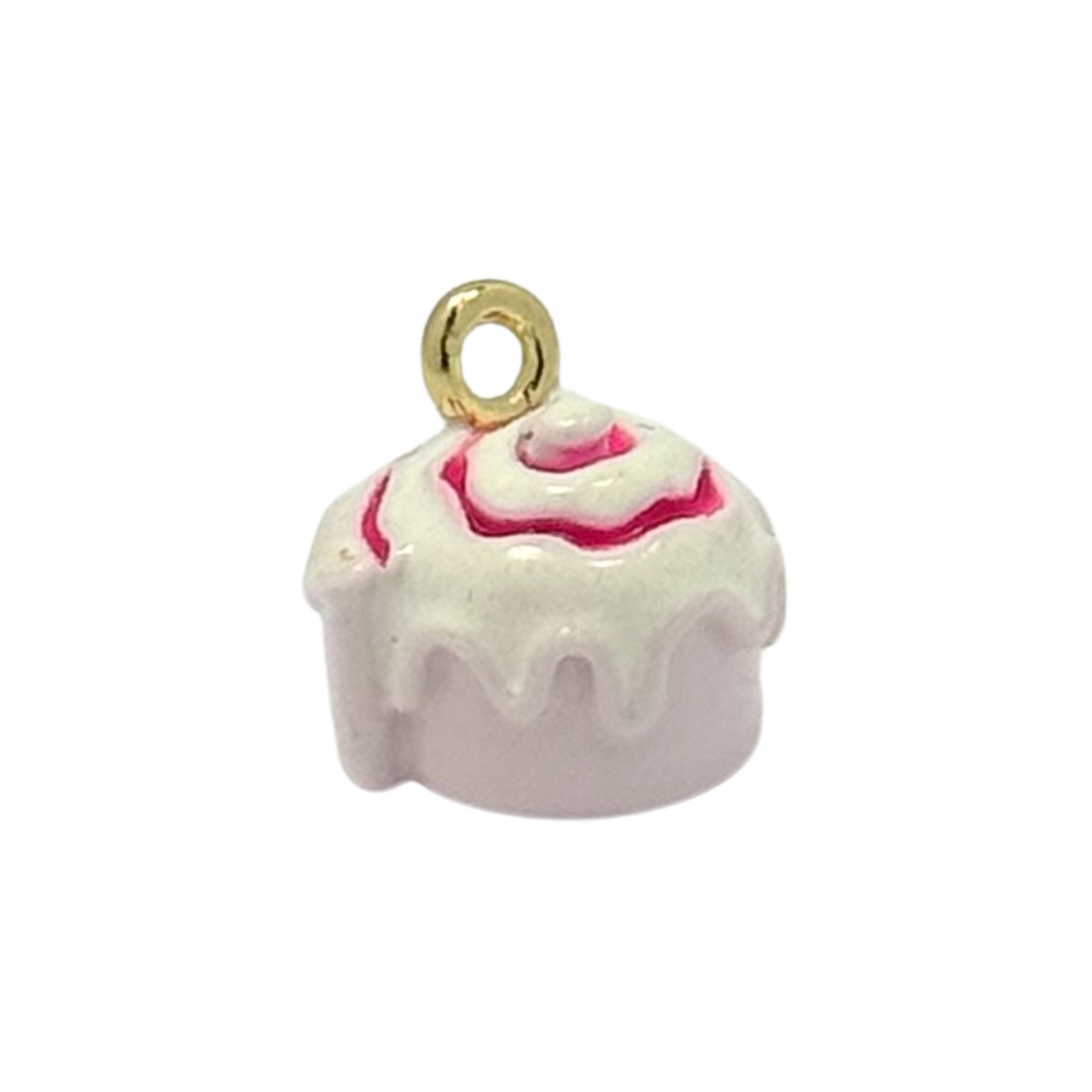 Cup Cake Pink Charm