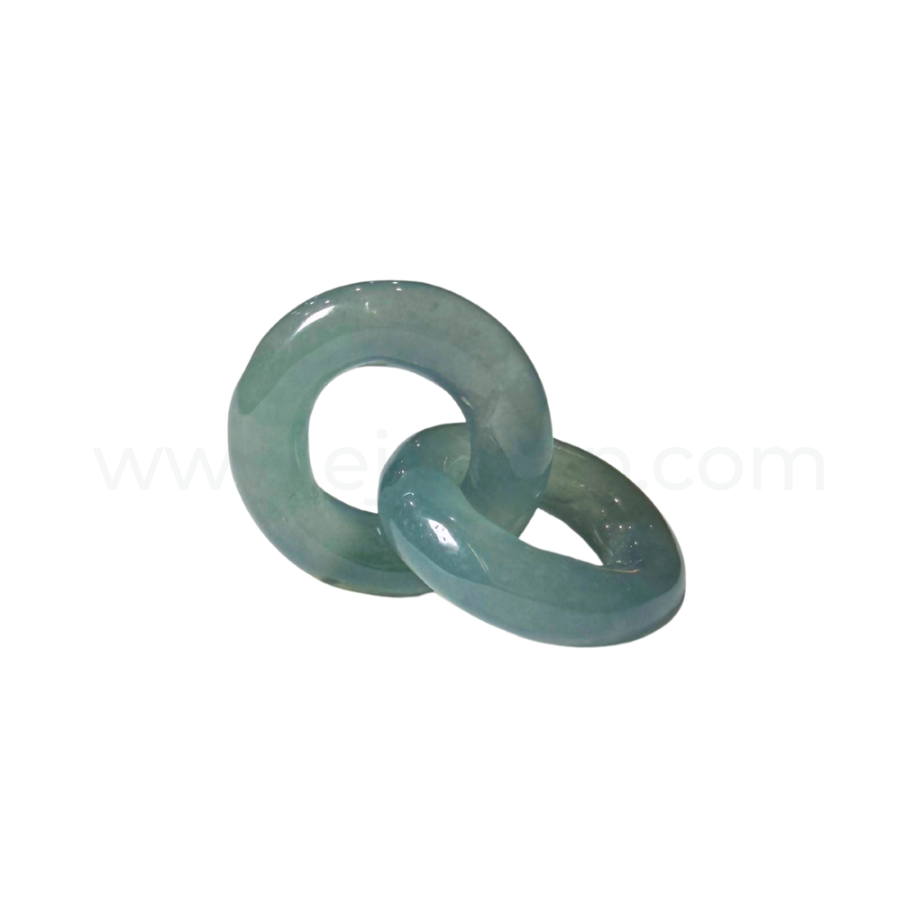 Double O Burmese Jadeite AA 12mmx2