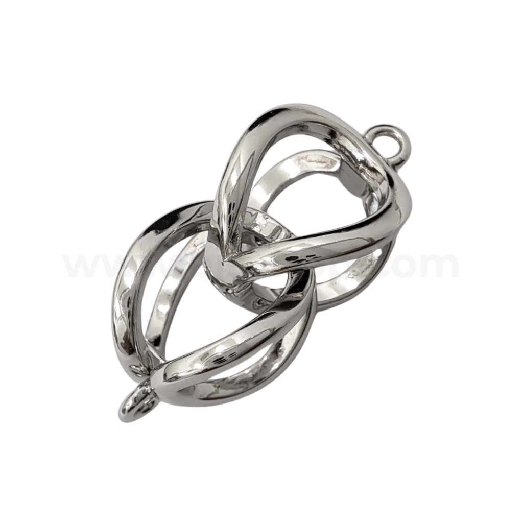 Double Cage Clasp (S925)