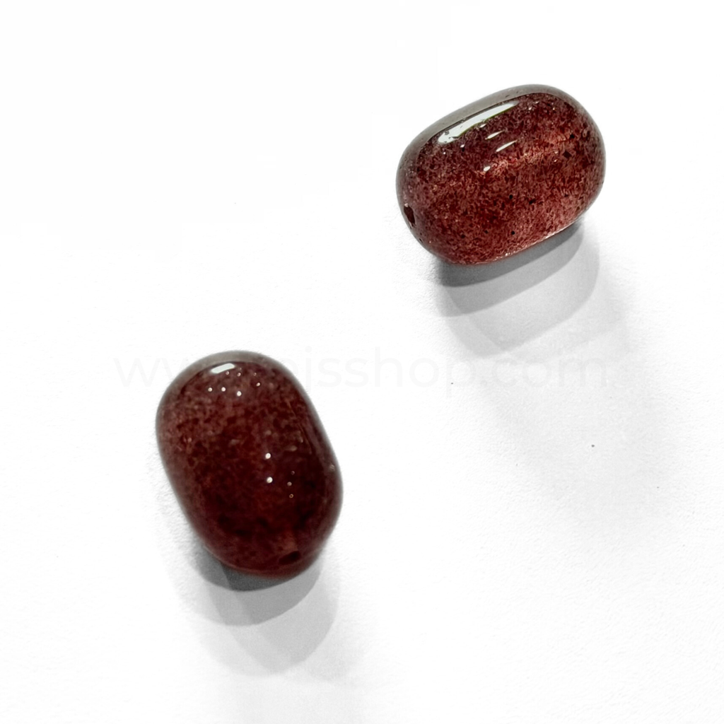 Drum Strawberry Quartz 11.5mmx14.5mm