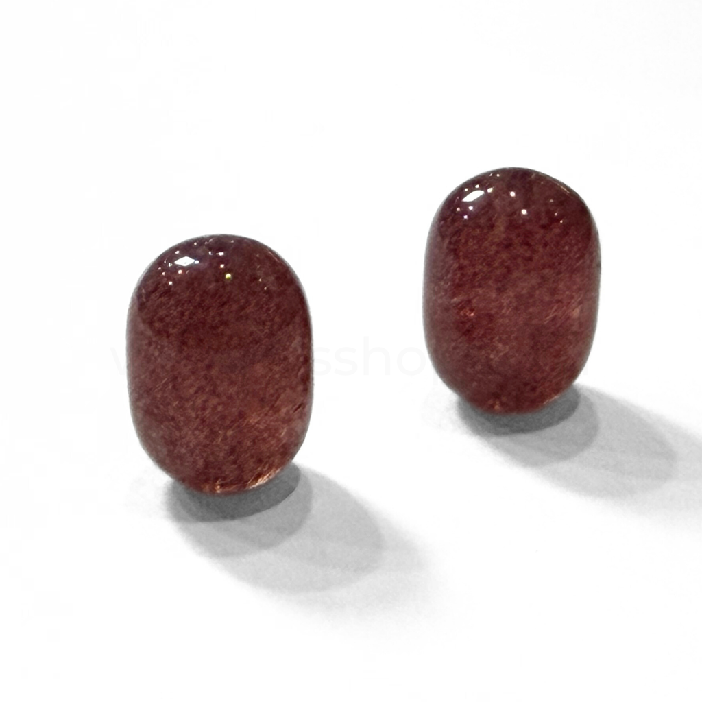 Drum Strawberry Quartz 11.5mmx14.5mm