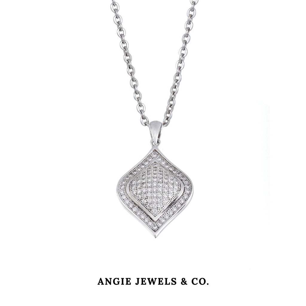 Egyptian Quinn Pendant Necklace Cubic Zirconia