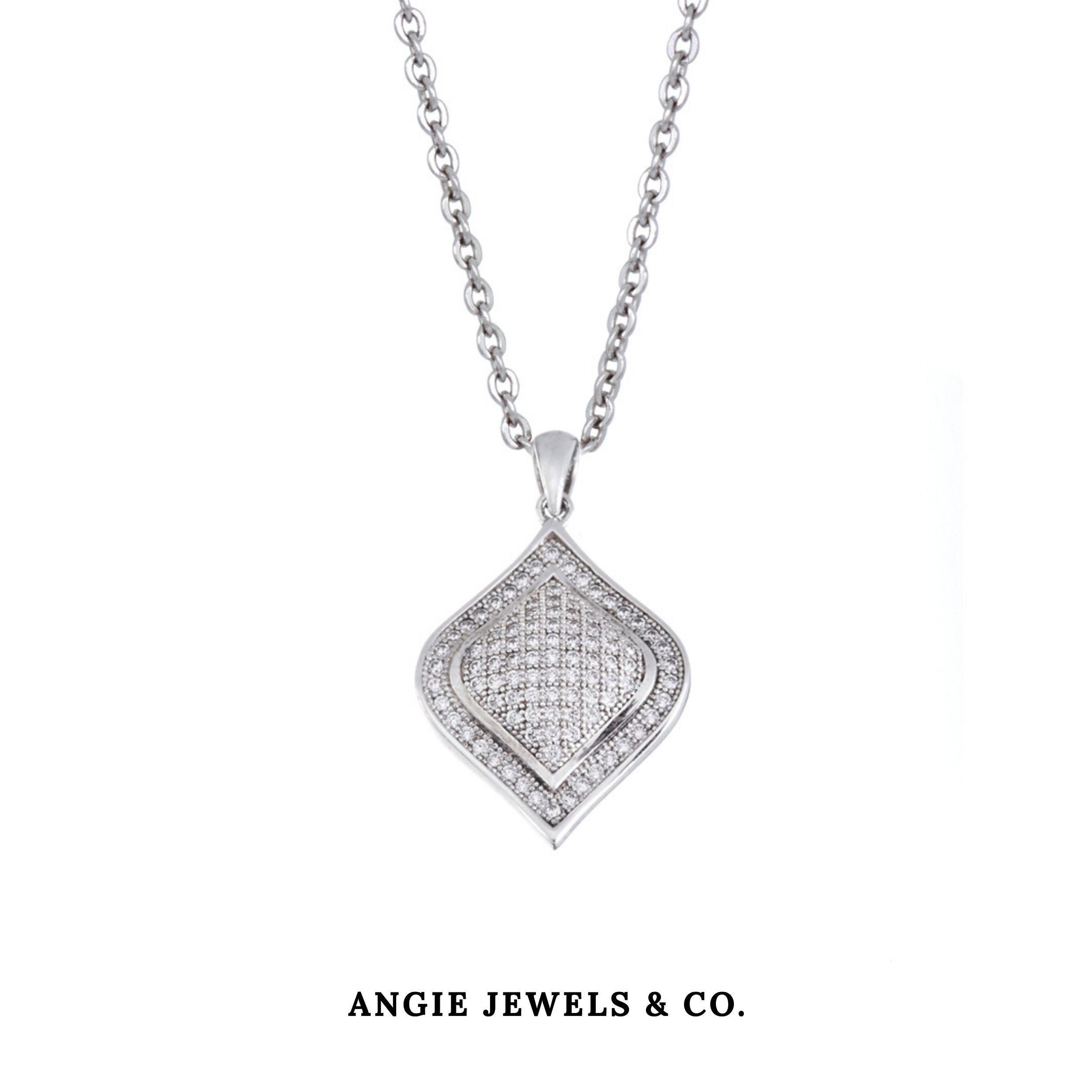 Egyptian Quinn Pendant Necklace Cubic Zirconia