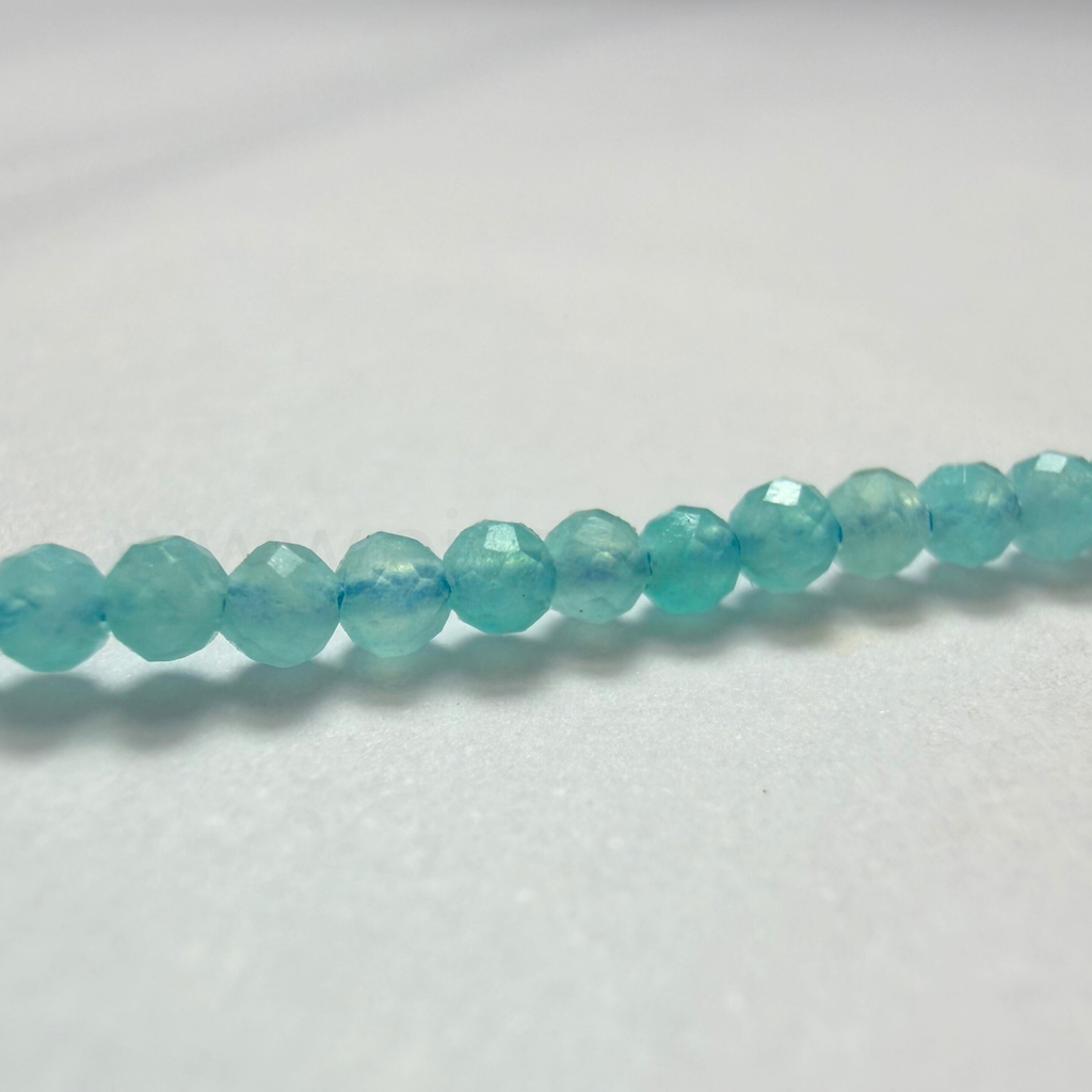 Round Faceted Amazonite 2mm