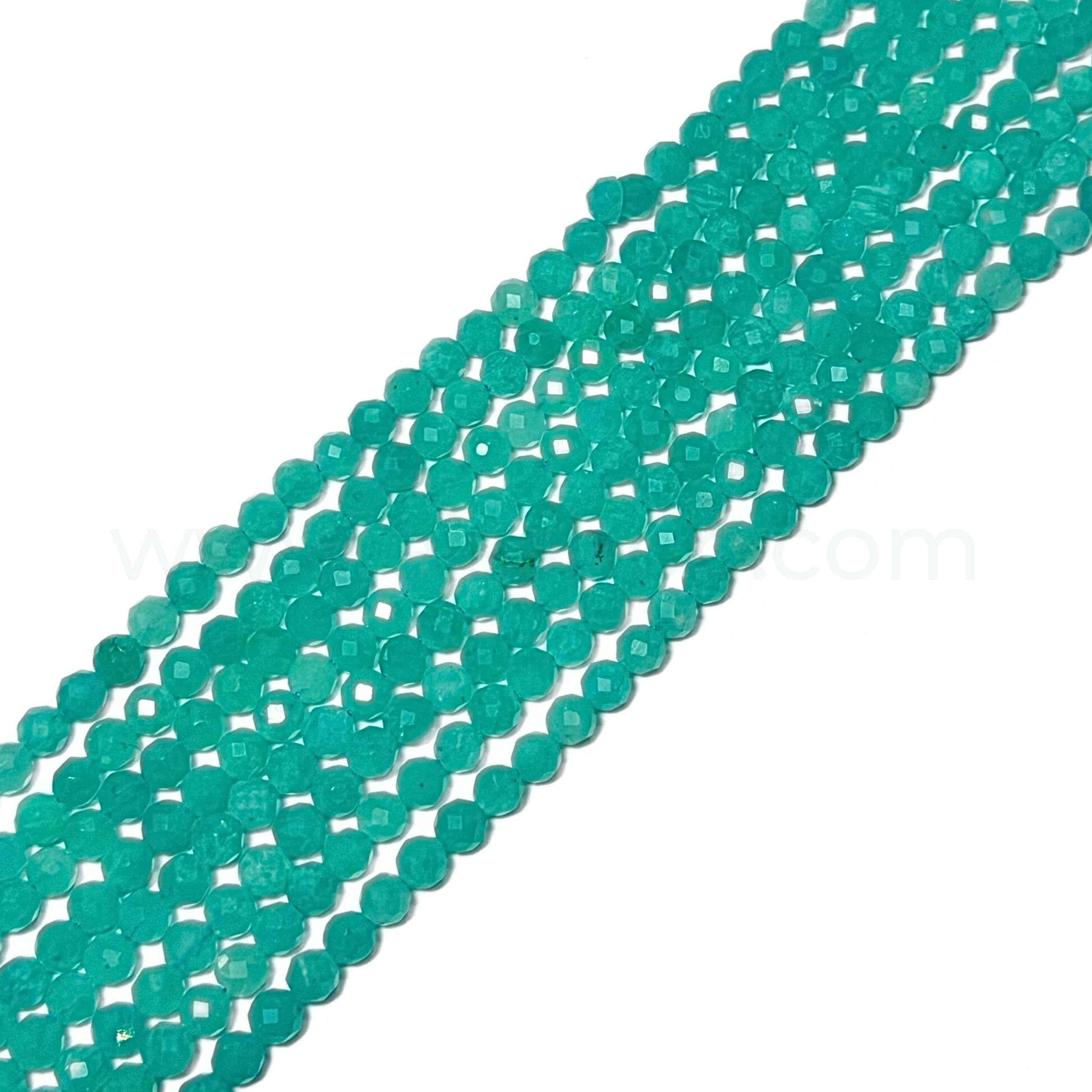 Round Faceted Amazonite 4mm