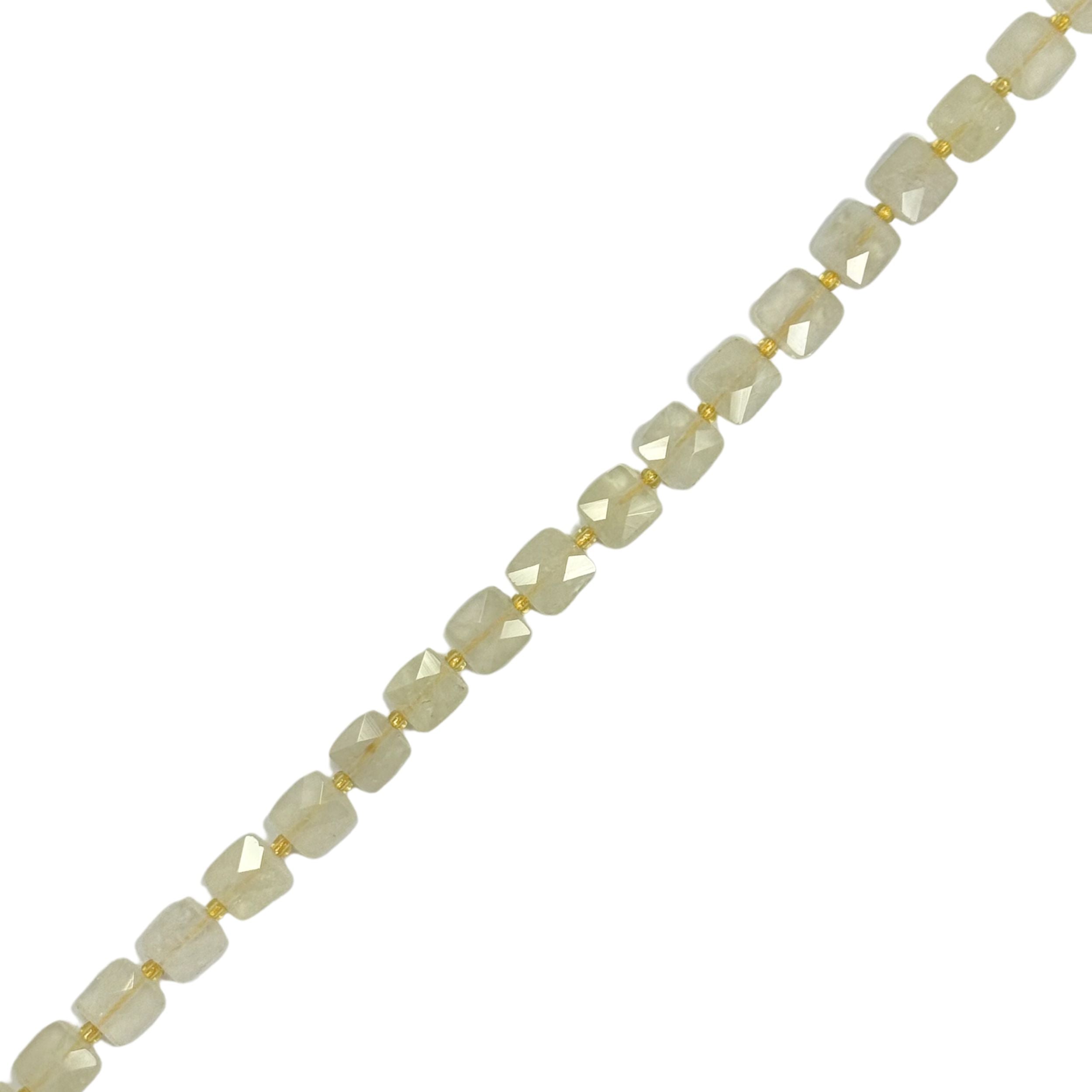 Fancy Flat Faceted Citrine 5×5mm