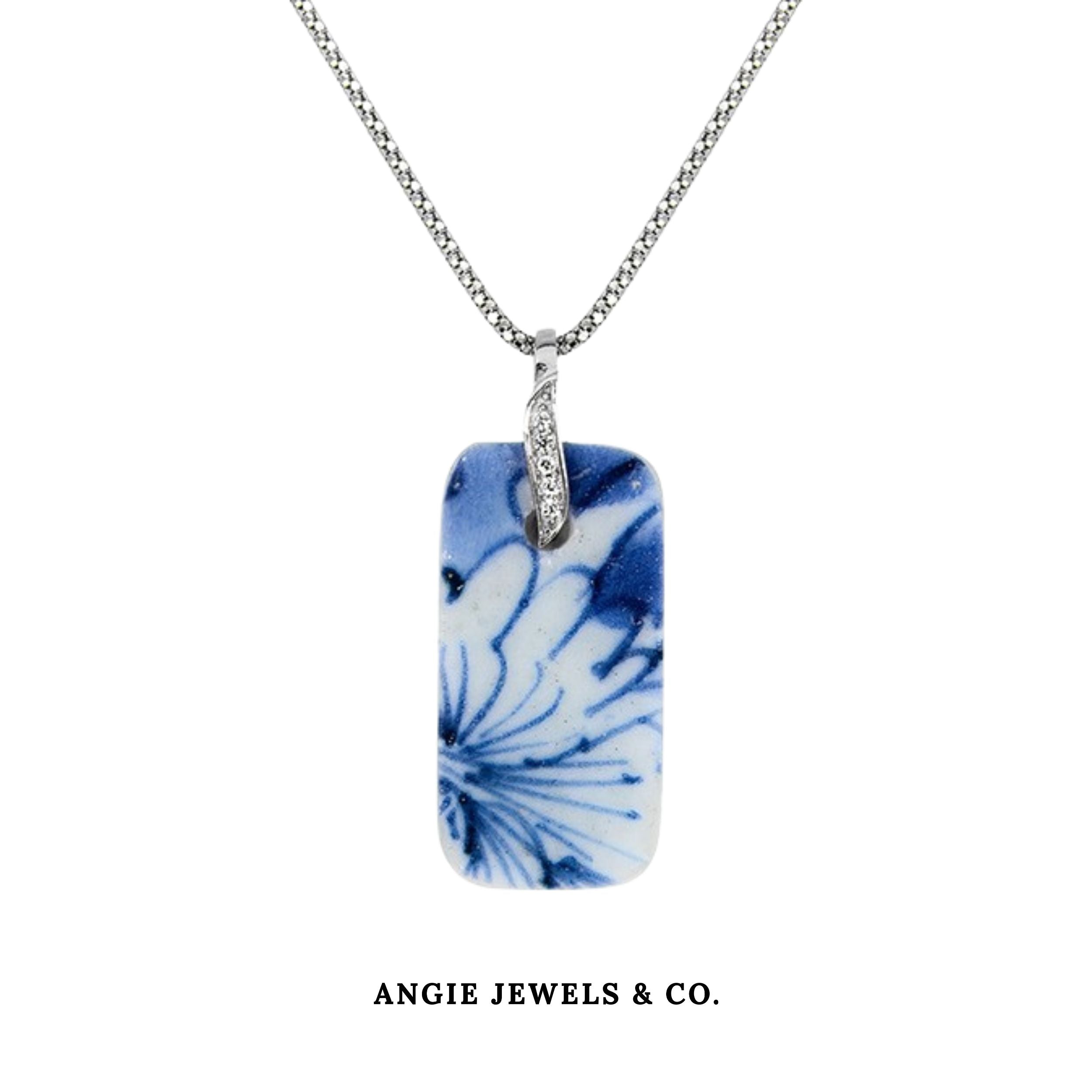 Flower Daisy Pendant Necklace