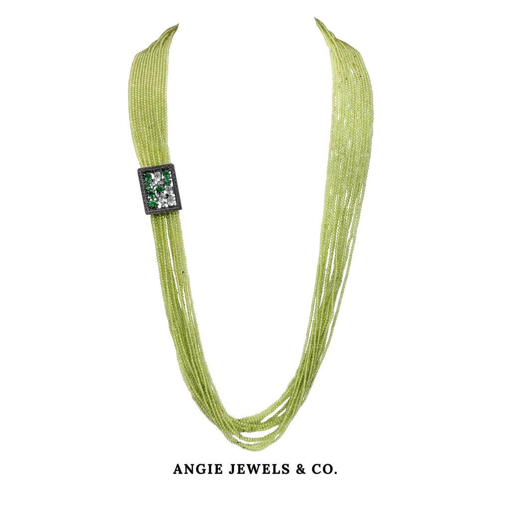 Forest Cascade Green Apatite
